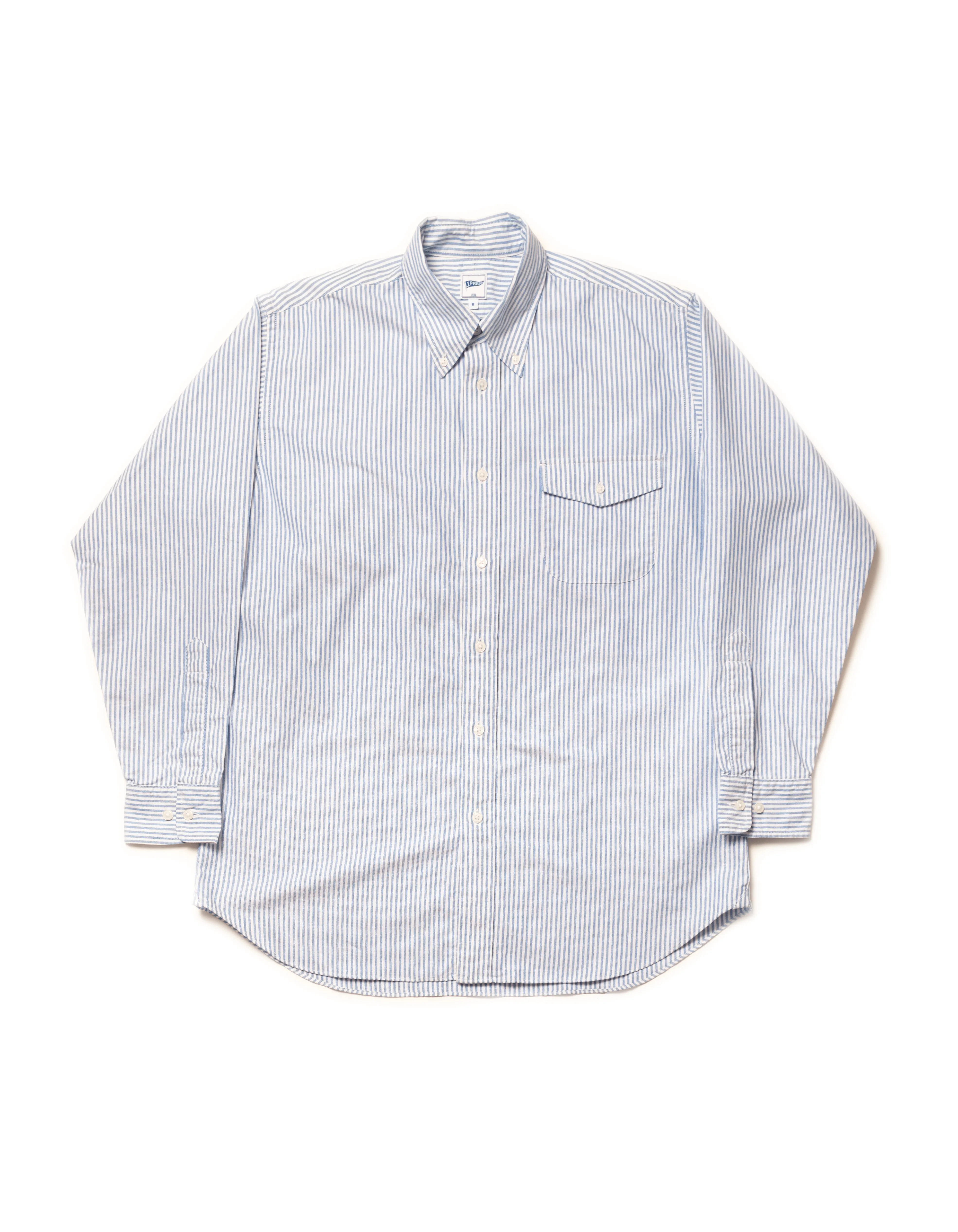Zephyr Oxford Striped Shirt sold by J. Press