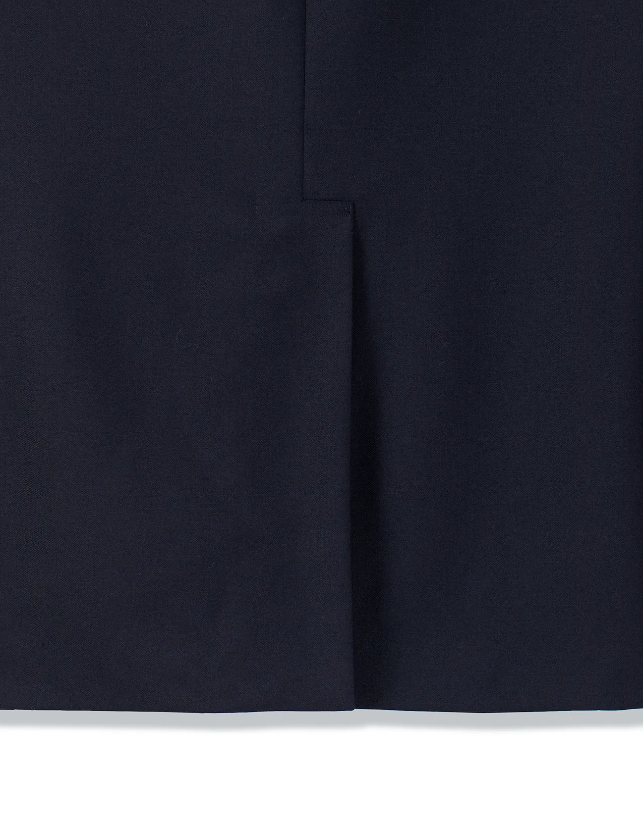 Solid Navy Merino Wool Suit - Trim Fit sold by J. Press product image thumbnail 4