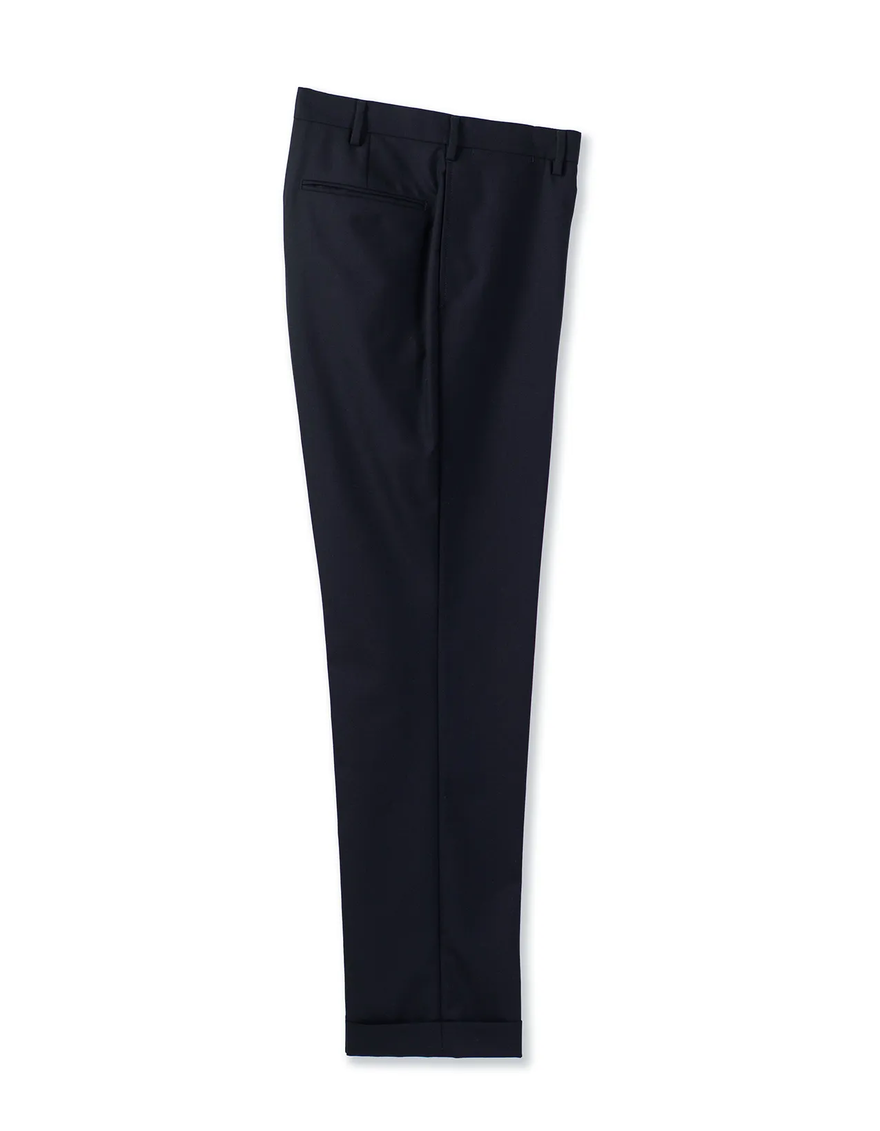 Solid Navy Merino Wool Suit - Trim Fit sold by J. Press product image thumbnail 5