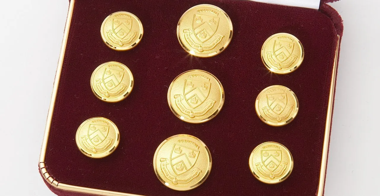 COLUMBIA UNIVERSITY BUTTONS sold by J. Press