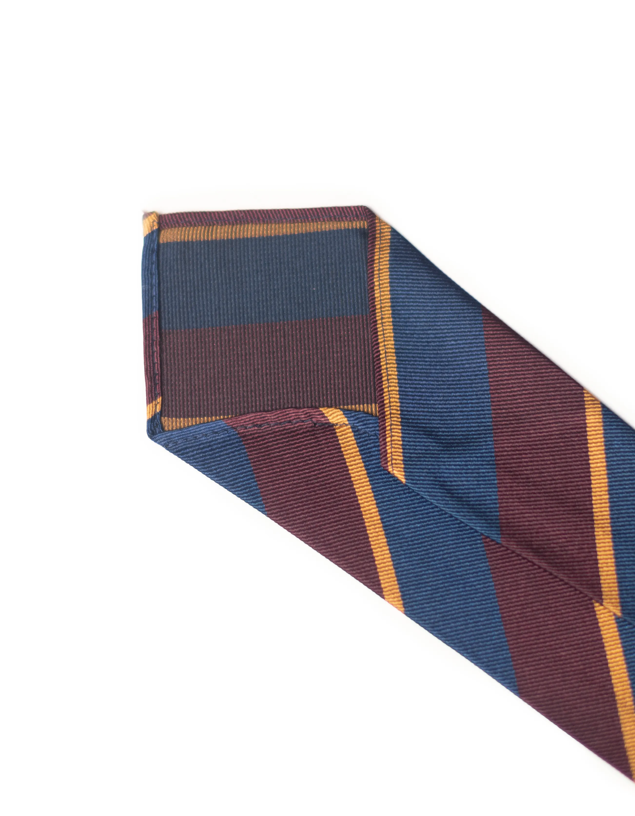 REGIMENTAL STRIPE UNLINED TIE - CITY OF LONDON sold by J. Press product image thumbnail 2