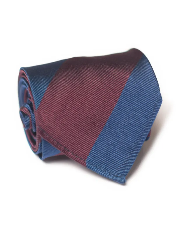 Household Division (Guards) Stripe Unlined Tie sold by J. Press