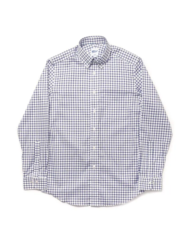 Large Tattersall Button Down Shirt - Trim Fit sold by J. Press