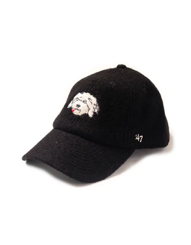 SHAGGY DOG BASEBALL CAP - BLACK sold by J. Press