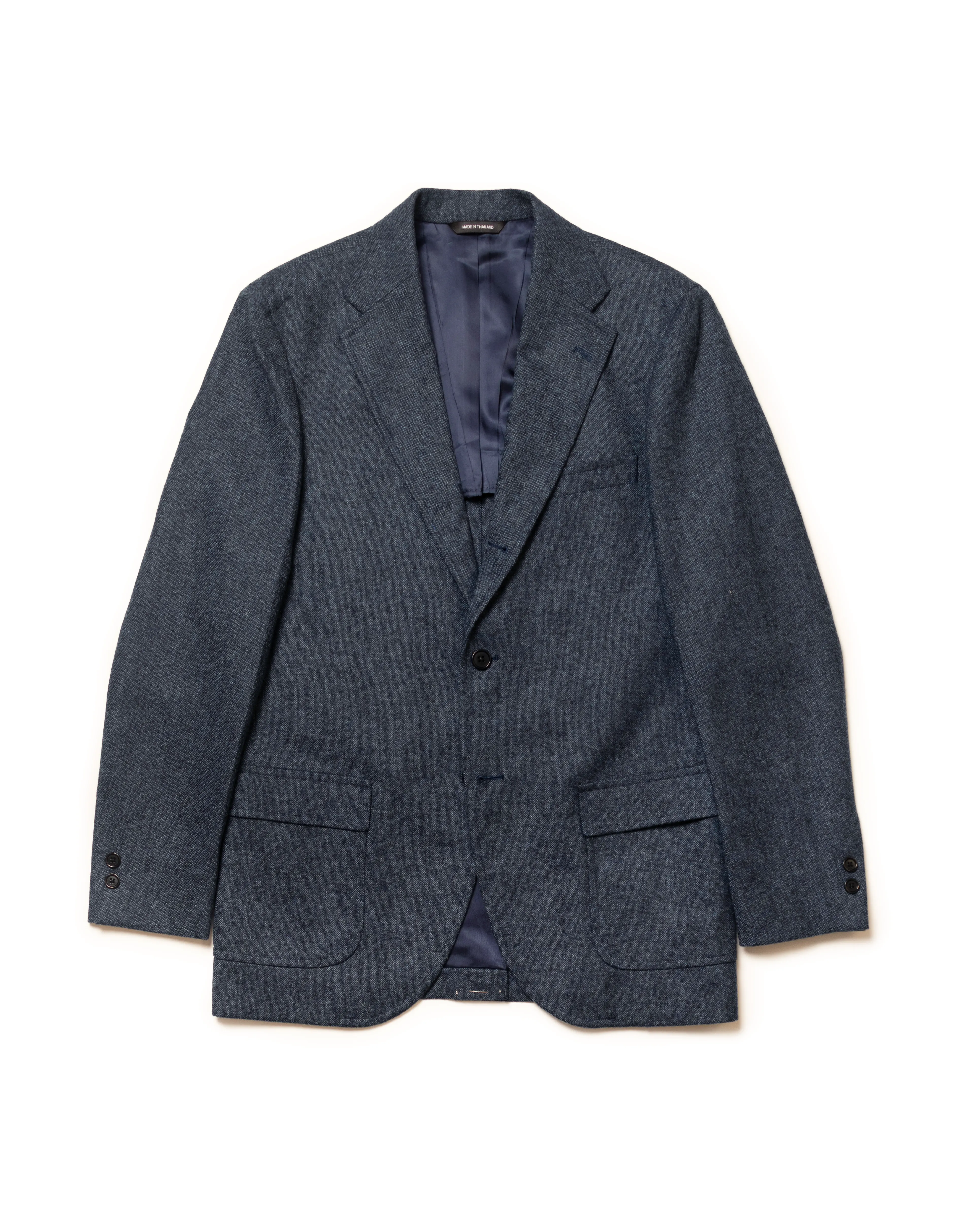 Blue Donegal Tweed Sport Coat - Trim Fit sold by J. Press