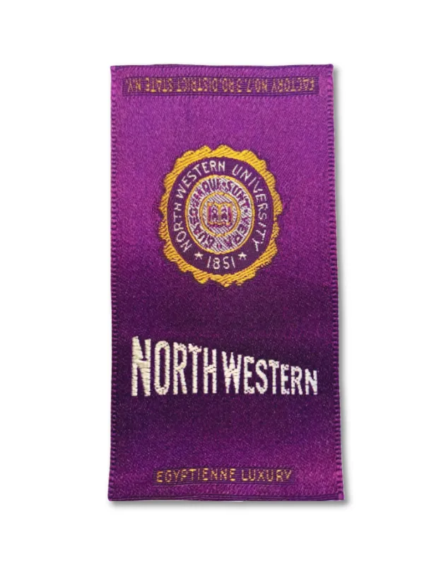 Northwestern University Silk Paperweight sold by J. Press