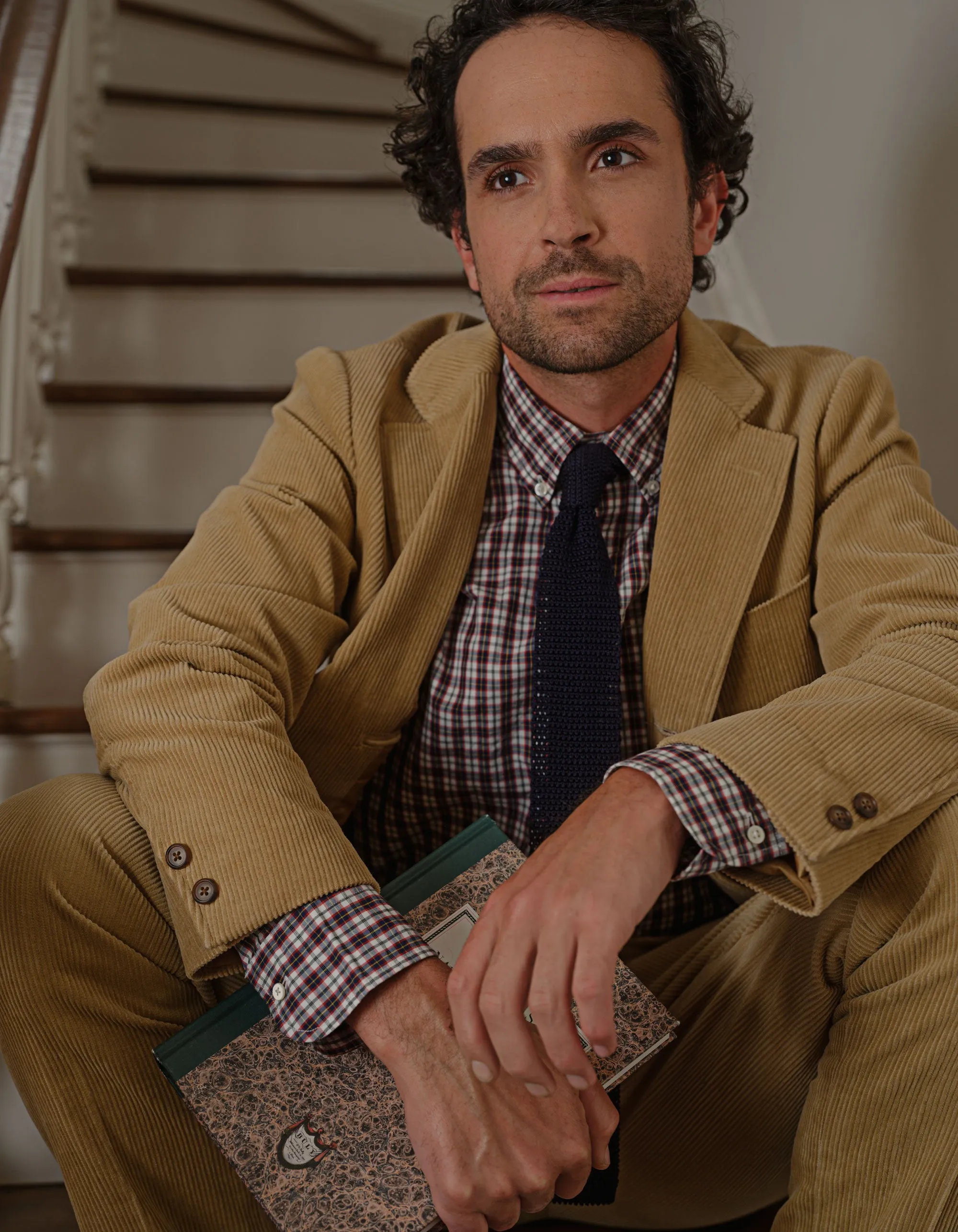 CORDUROY PANTS - BEIGE sold by J. Press product image thumbnail 2