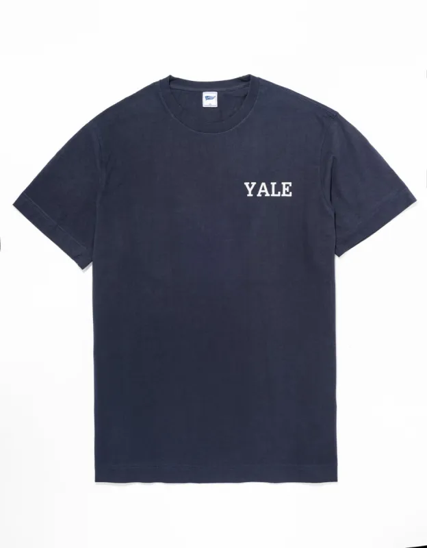 Yale Navy Varsity "Y" T-Shirt sold by J. Press