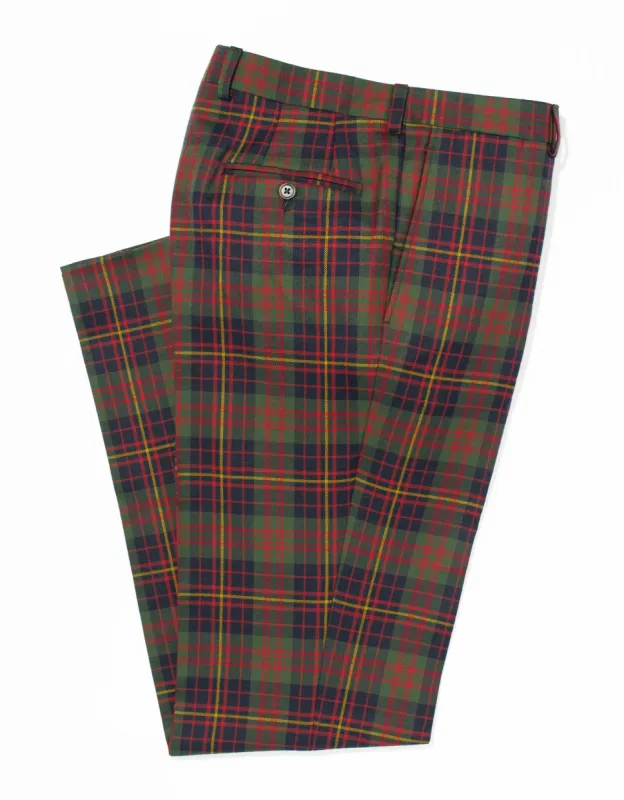 NAVY/GREEN/RED/GOLD PLAID sold by J. Press
