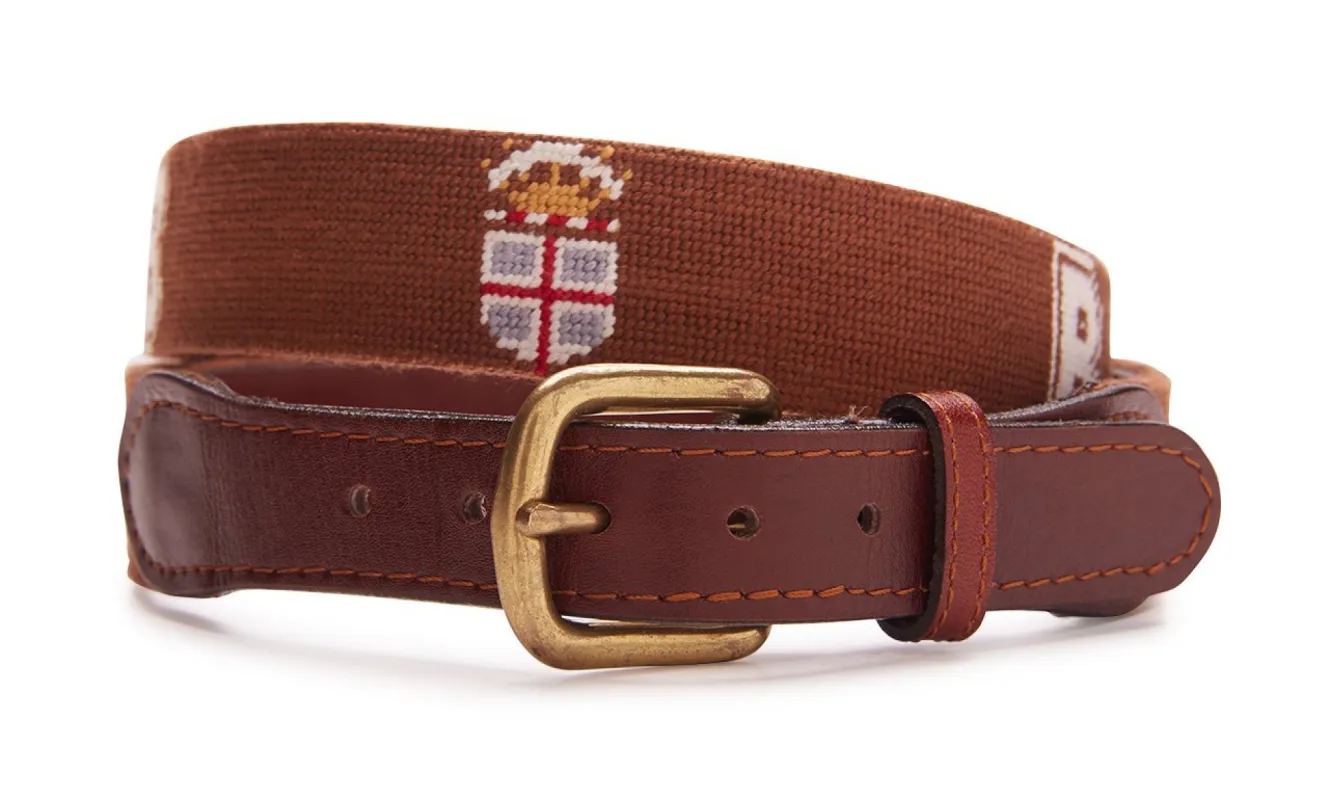 Brown University Needlepoint Belt sold by J. Press