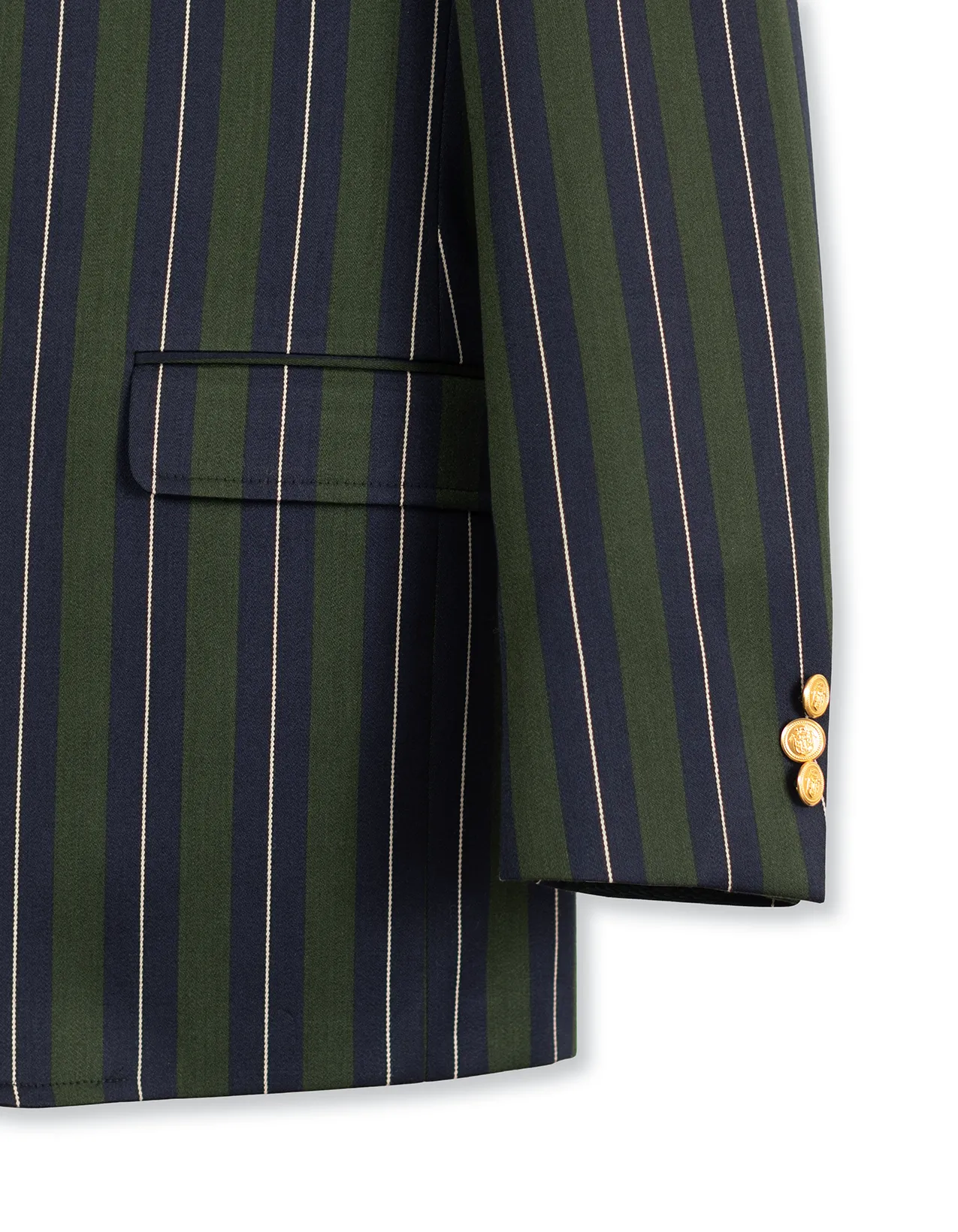 NAVY/GREEN STRIPE BLAZER sold by J. Press product image thumbnail 3