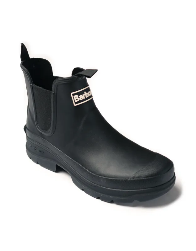 Barbour Black Nimbus Chelsea Wellington Boots sold by J. Press