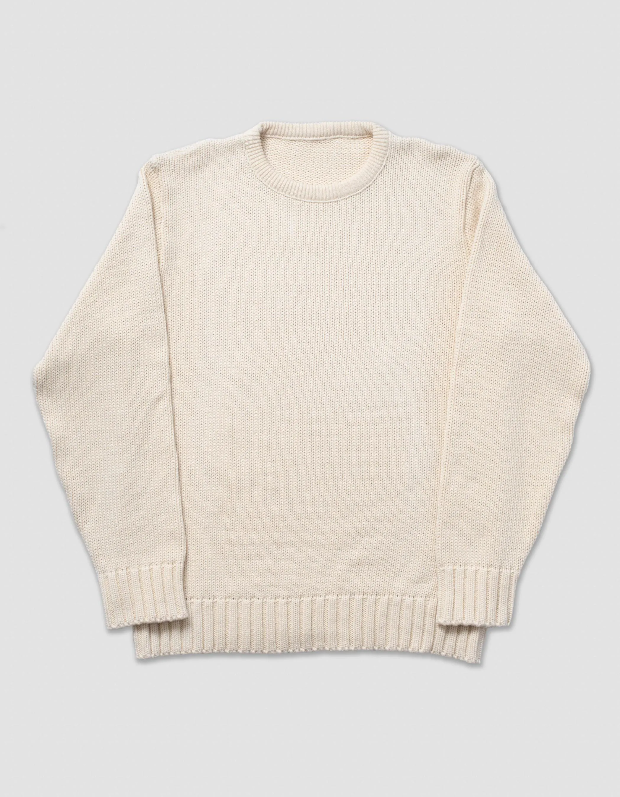 Chunky Cotton Crewneck Sweater sold by J. Press