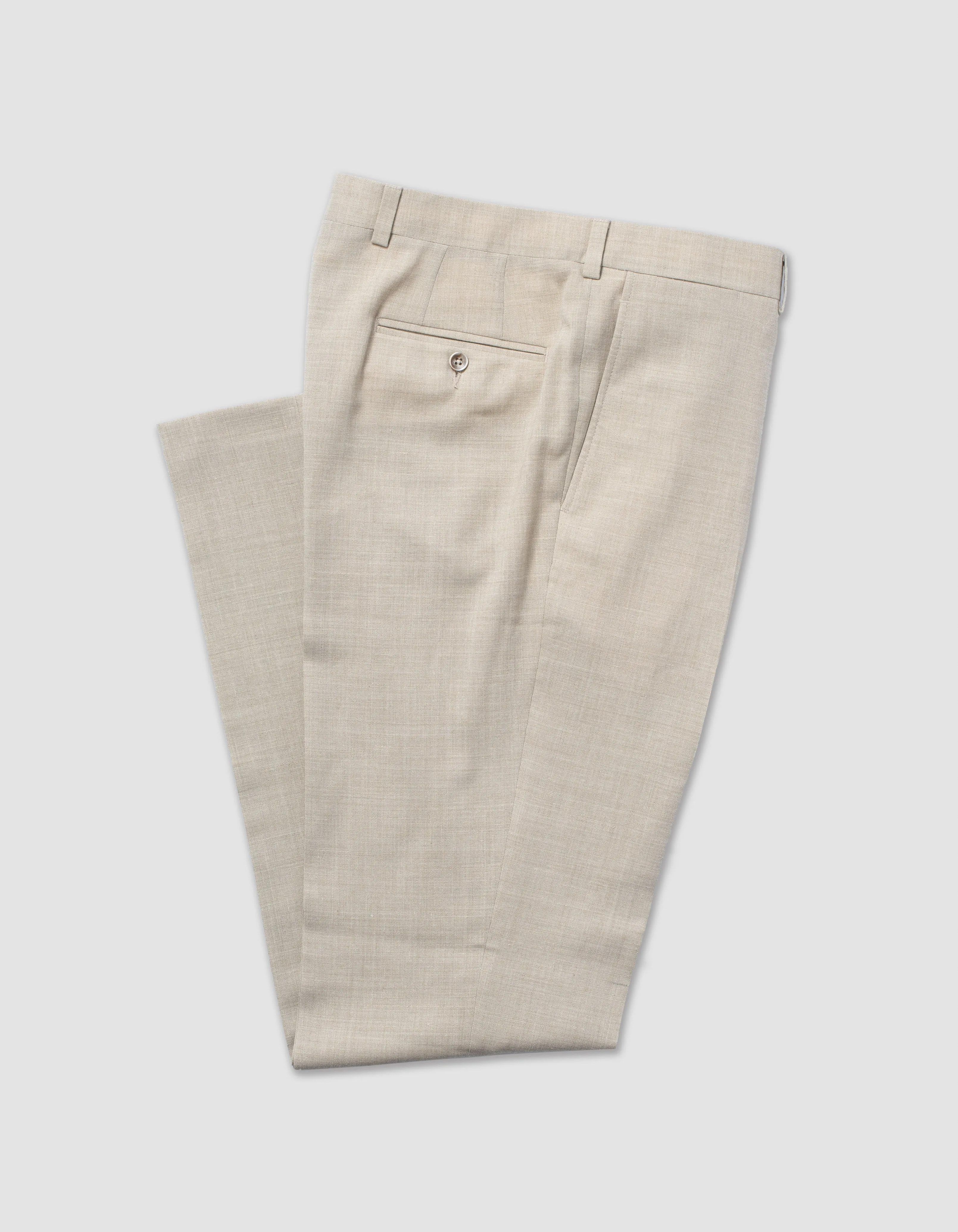 Crash Linen Trousers sold by J. Press