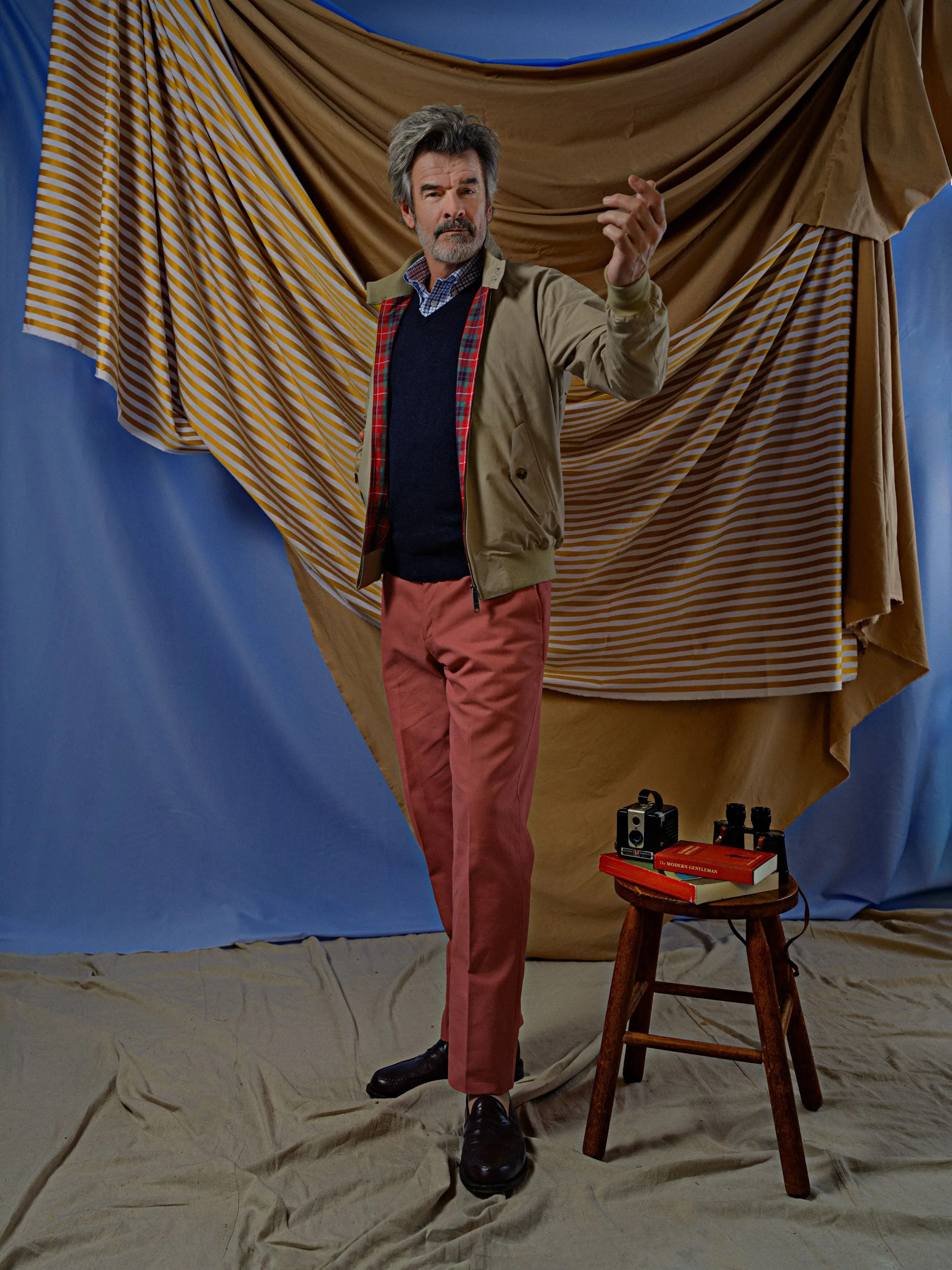 Made-in-USA Red Cotton Duck Pant sold by J. Press product image thumbnail 2