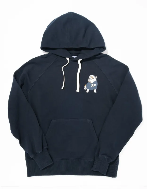 BULLDOG HOODIE - NAVY sold by J. Press