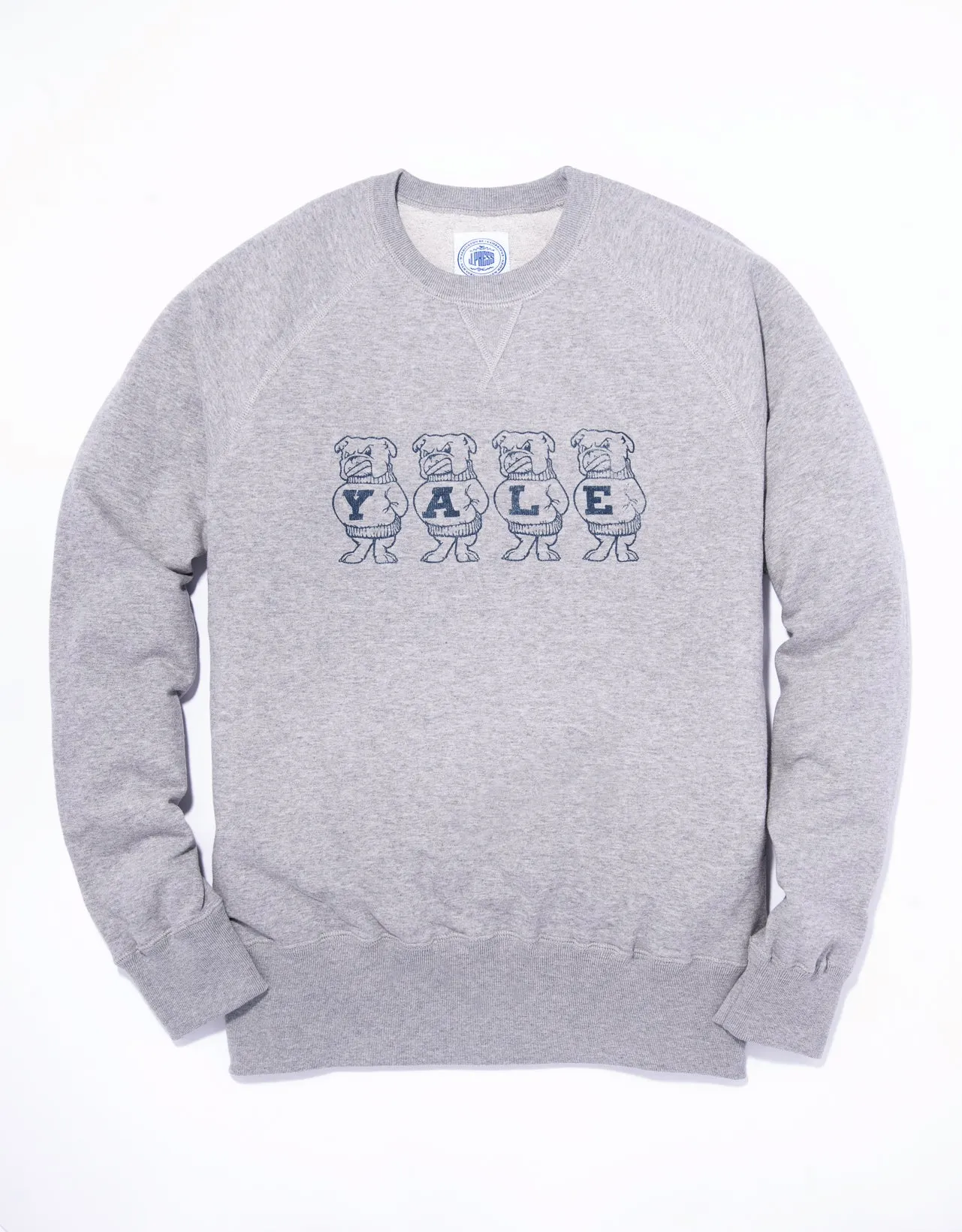 Yale Vintage Bulldog Sweatshirt sold by J. Press