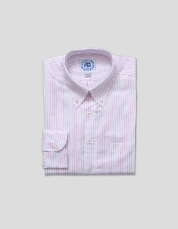 PINK PENCIL STRIPE DRESS SHIRT sold by J. Press