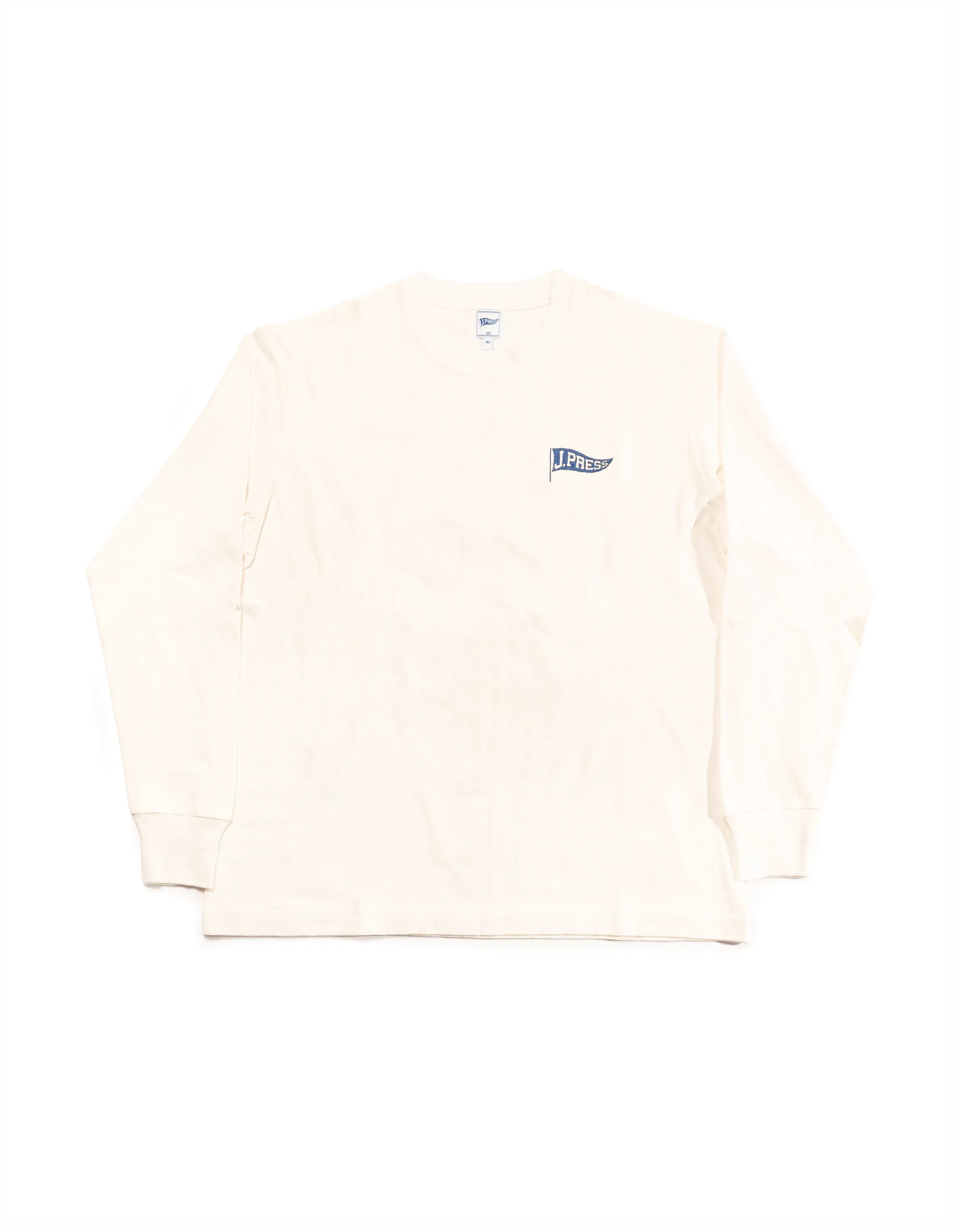 LONG SLEEVE T-SHIRT - WHITE sold by J. Press