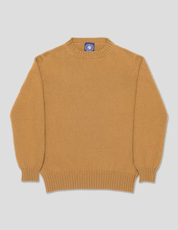 CAMEL HAIR CREW NECK SWEATER sold by J. Press