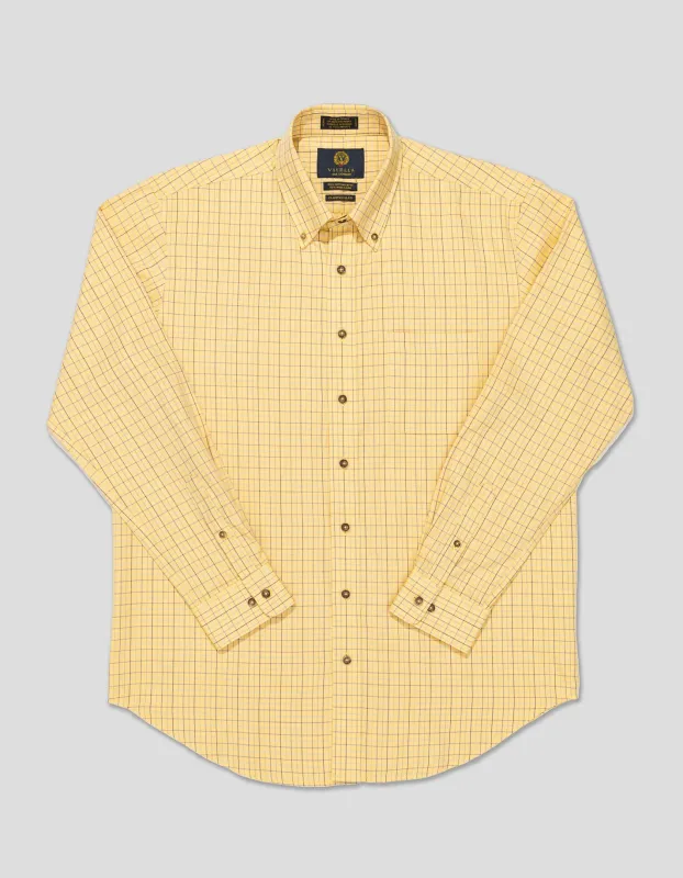 VIYELLA - YELLOW TATTERSALL sold by J. Press