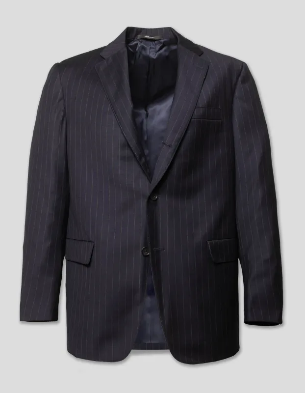Chalkstripe 120s Wool Suit sold by J. Press