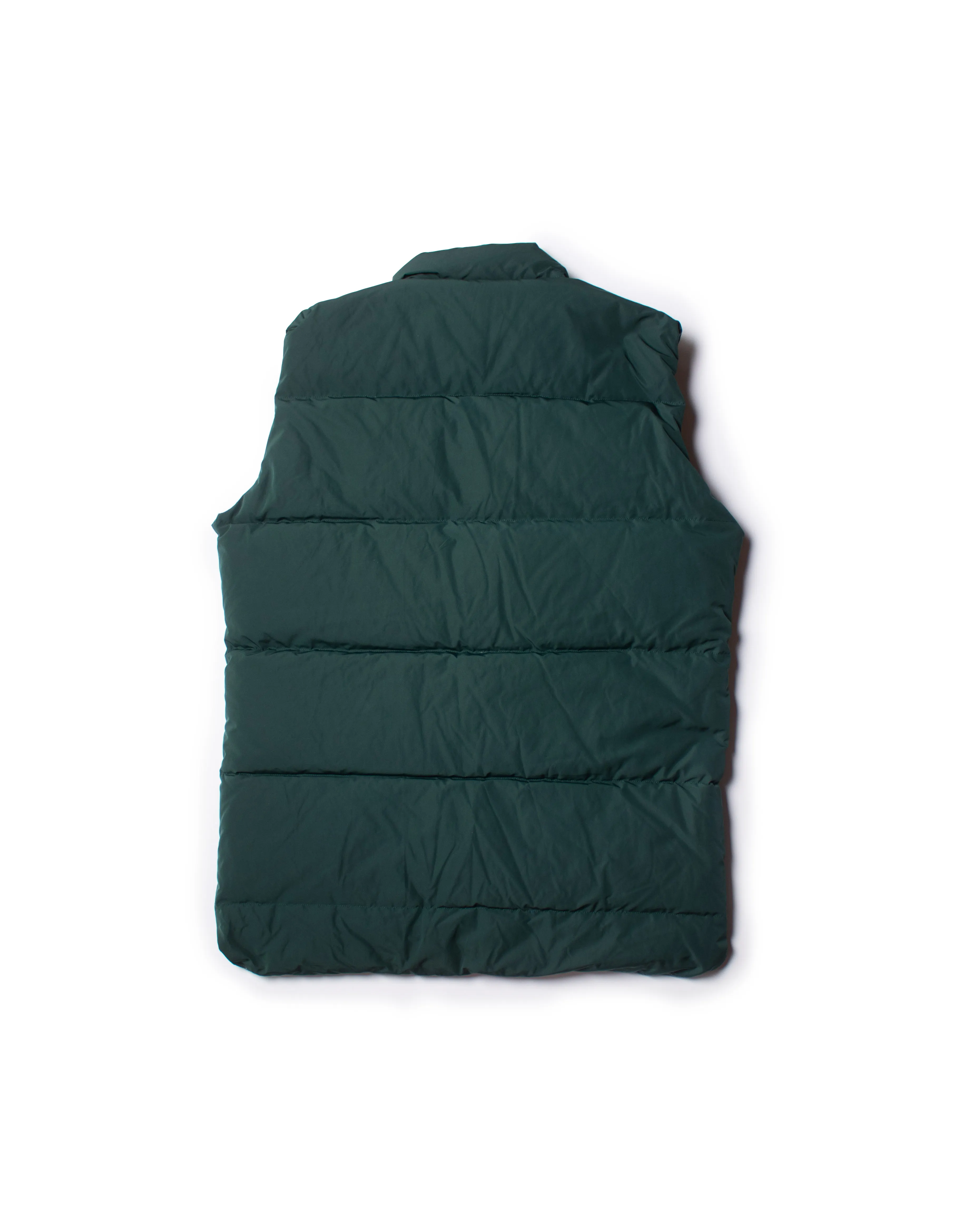 Bottle Green Down Puffer Vest - Trim Fit sold by J. Press product image thumbnail 2