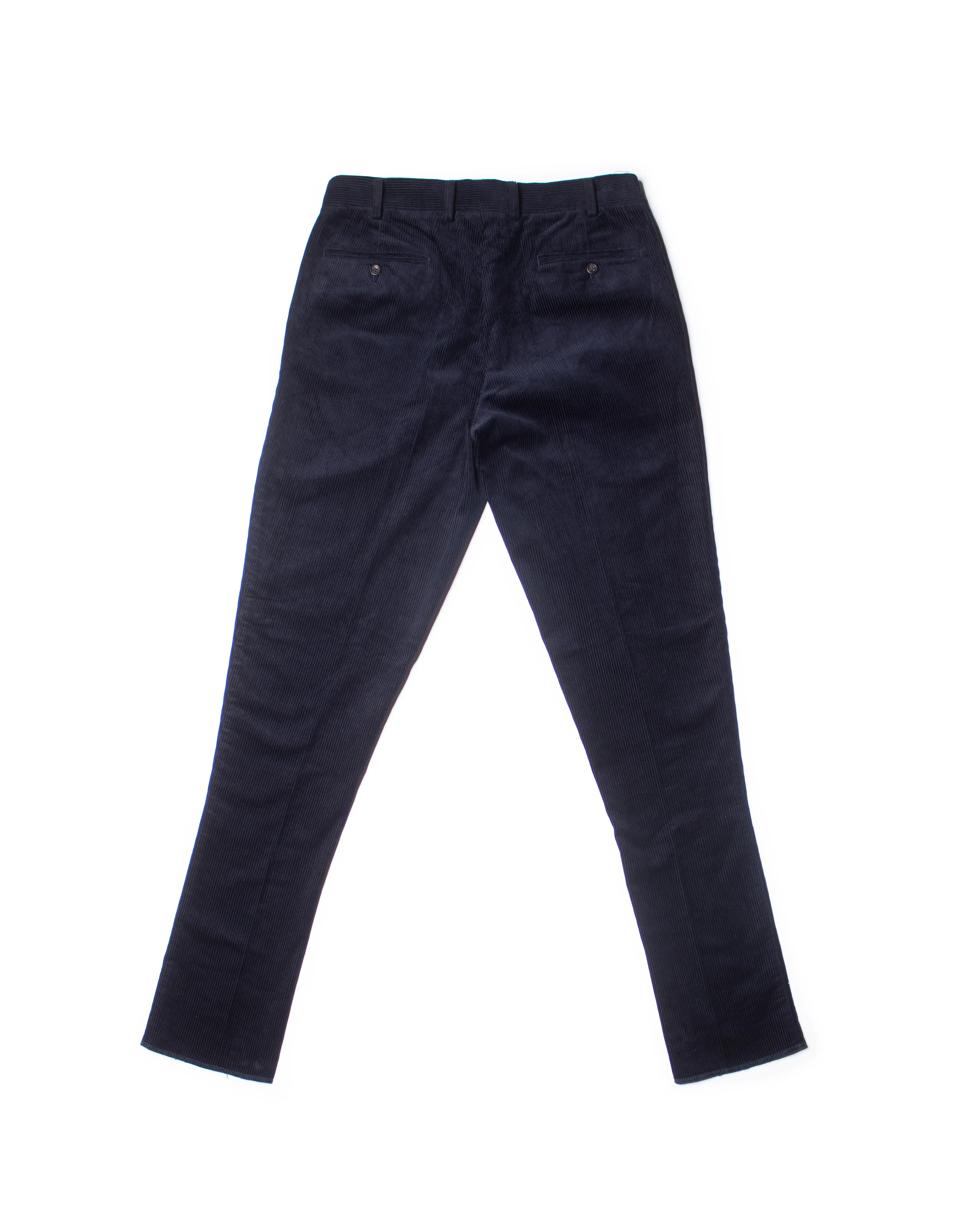 Navy Wide Wale Corduroy Pants - Trim Fit sold by J. Press product image thumbnail 2