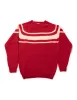 SHAGGY DOG SWEATER RED CHEST STRIPE - TRIM FIT sold by J. Press
