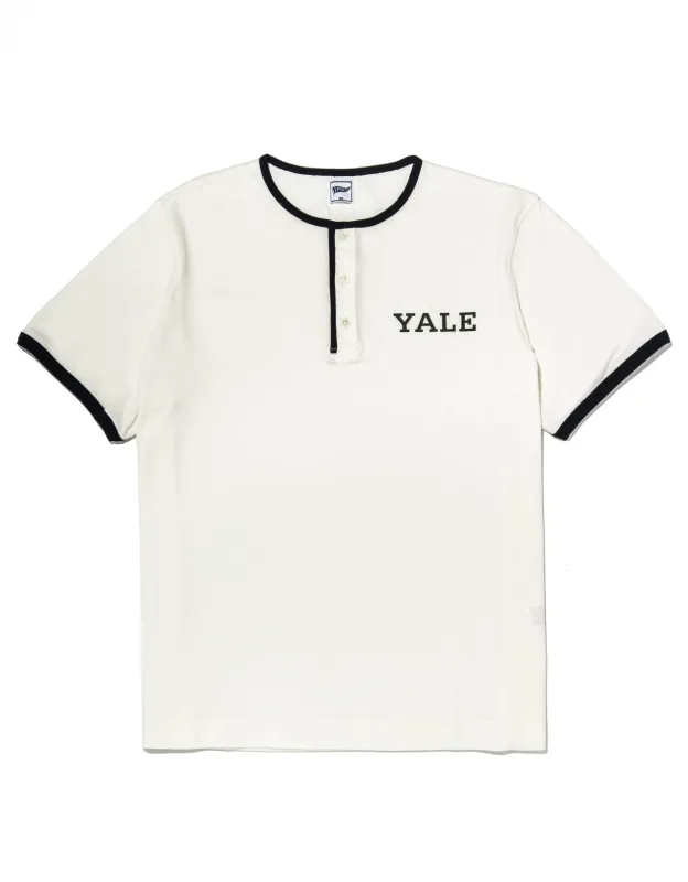 Yale Pique Henley Shirt sold by J. Press