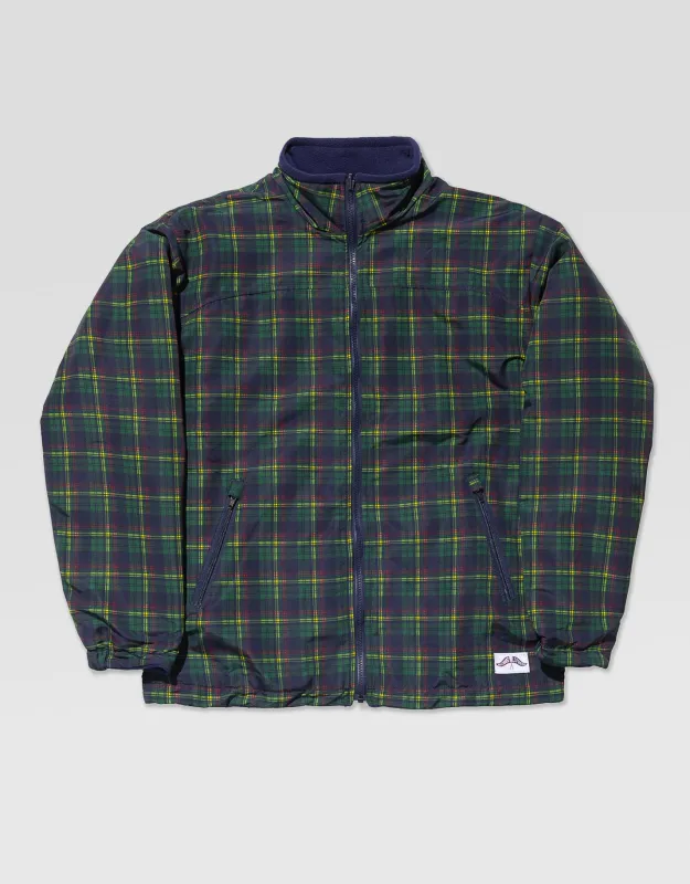 J.PRESS x BOATHOUSE SCULL REVERSIBLE JACKET - PLAID/NAVY sold by J. Press