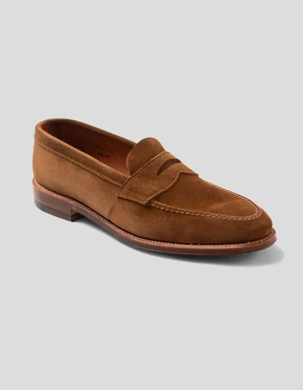 Suede Unlined Leisure Handsewn Loafer sold by J. Press