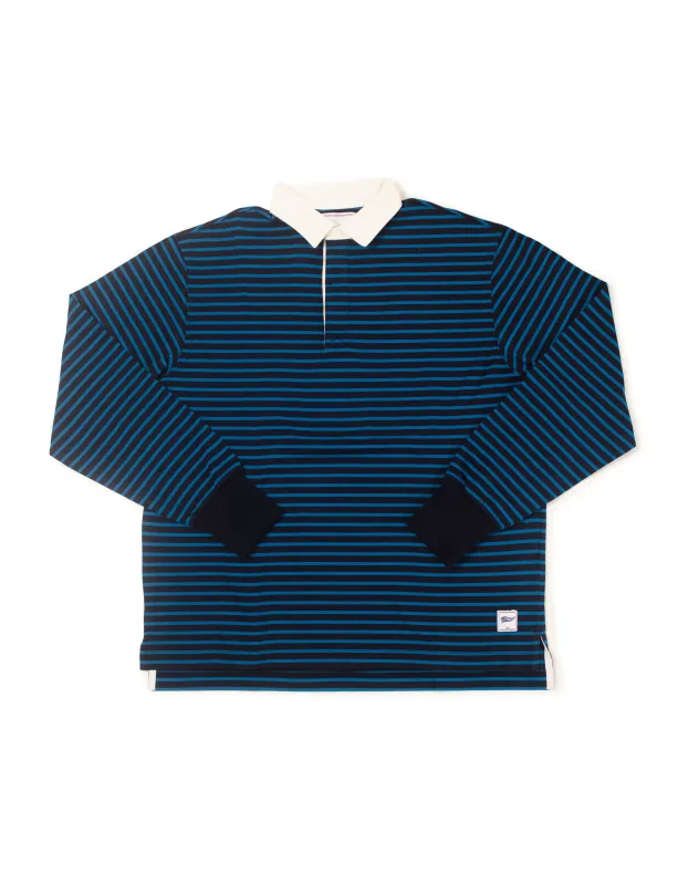 Trim Fit Breton Stripe Rugby Shirt sold by J. Press