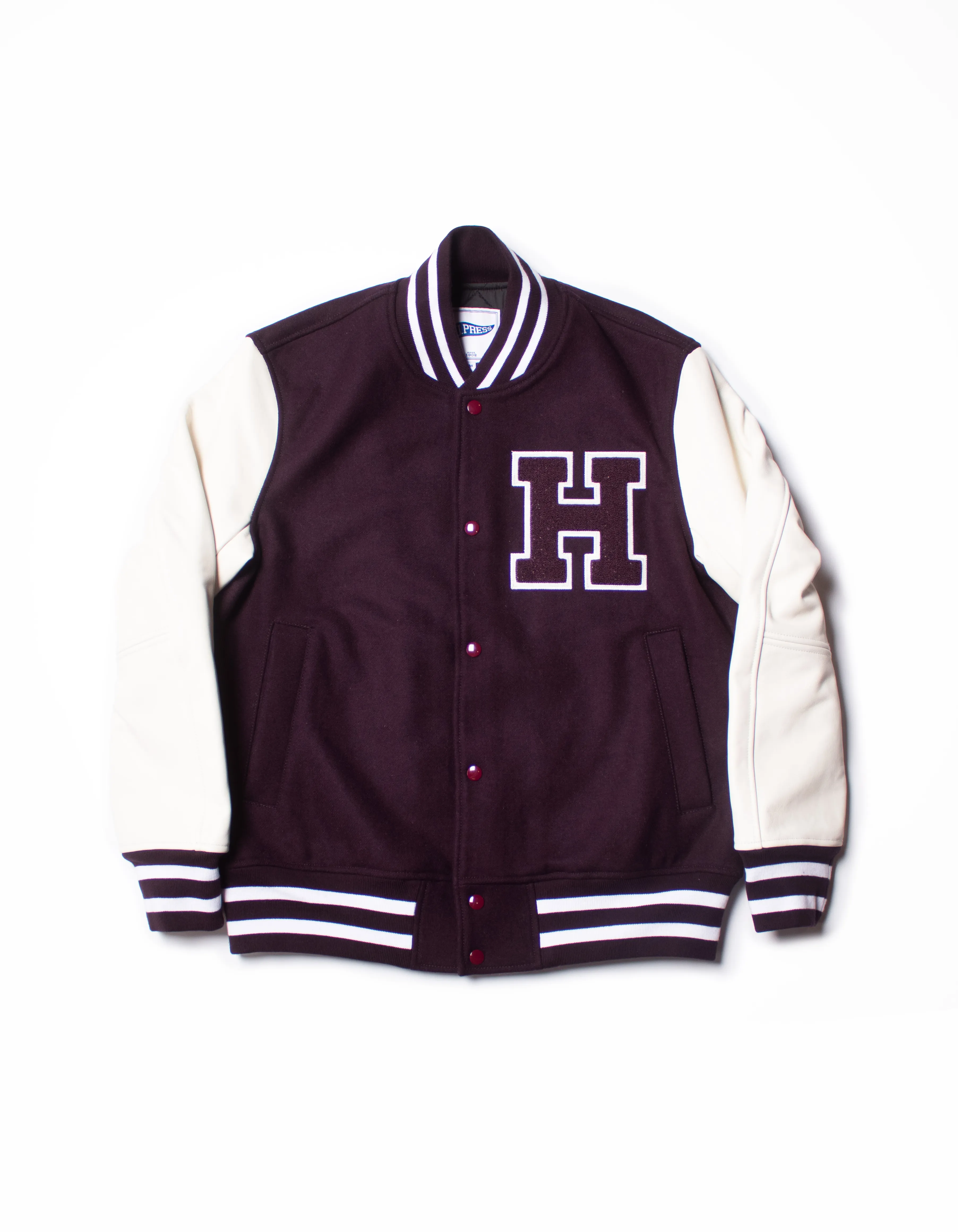 Harvard Wool Varsity Jacket sold by J. Press
