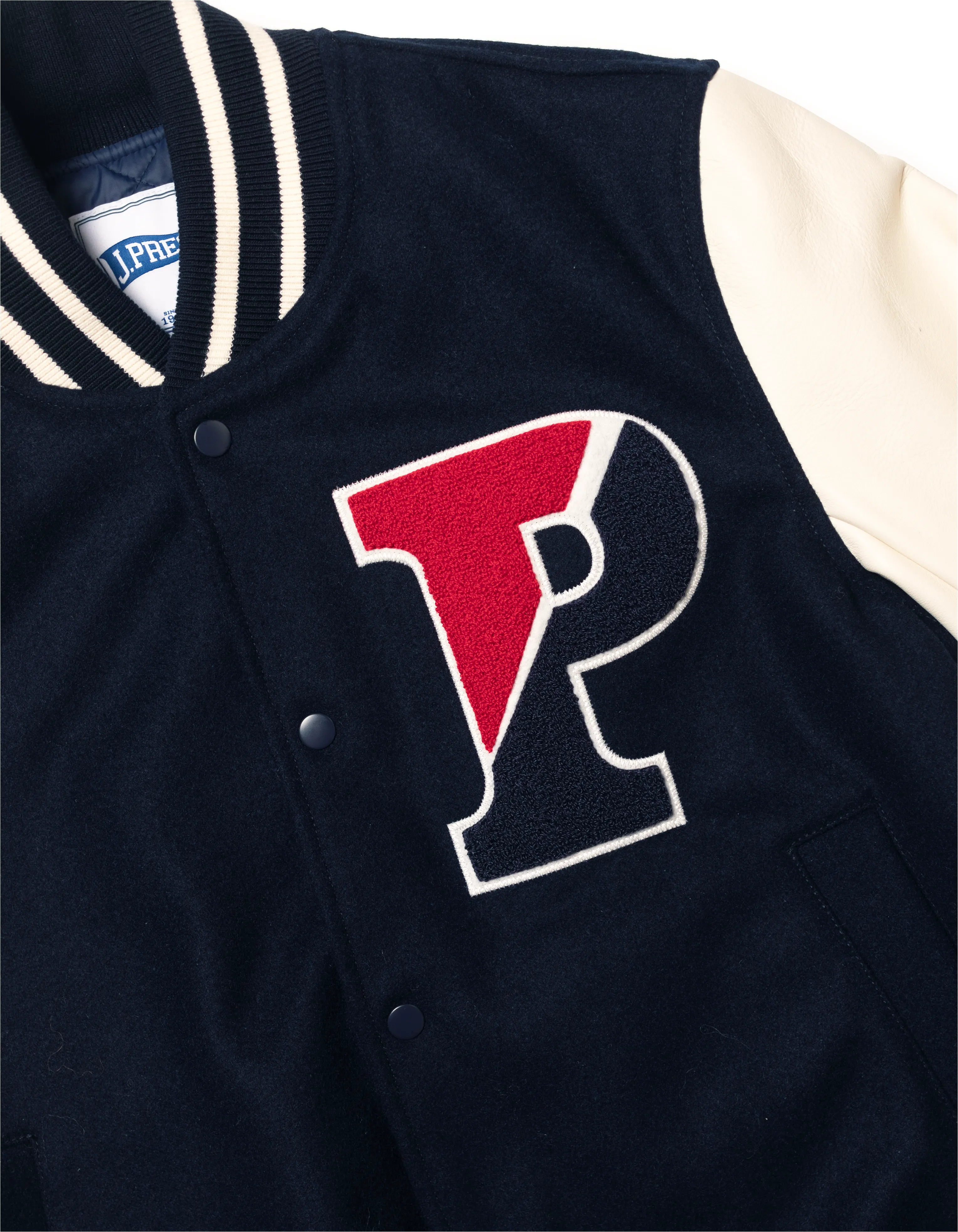 Penn Wool Varsity Jacket sold by J. Press product image thumbnail 3