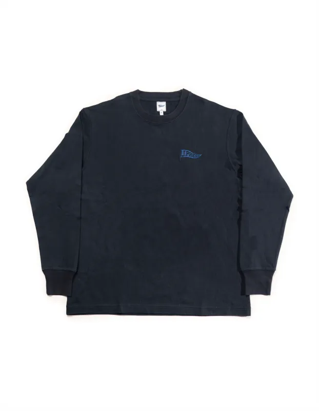 LONG SLEEVE T-SHIRT - NAVY sold by J. Press
