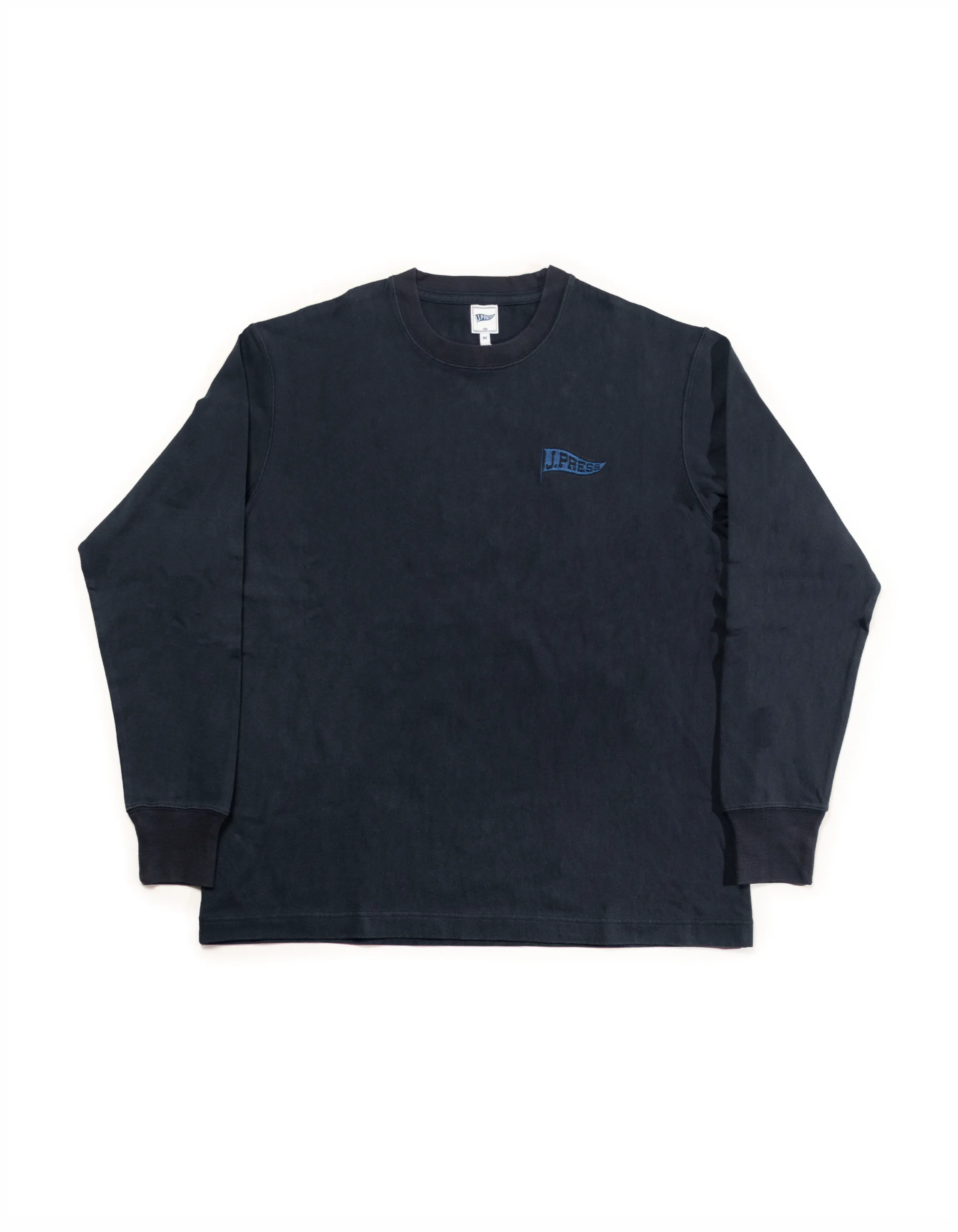 Navy Long Sleeve Burgee T-Shirt sold by J. Press