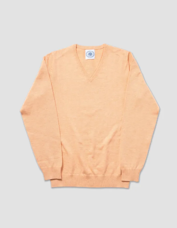 Cotton/Cashmere V-Neck Sweater sold by J. Press