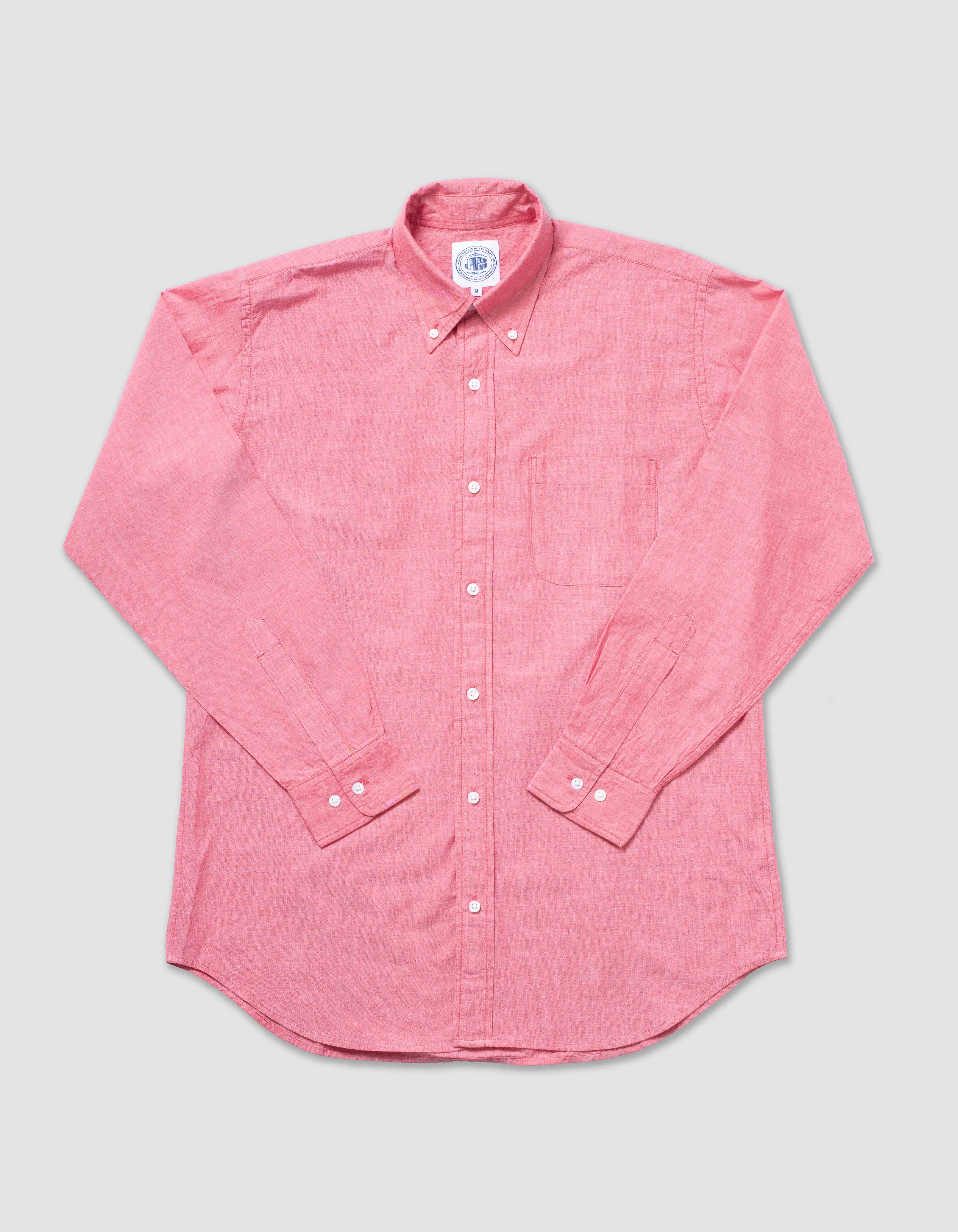 Solid Chambray Sport Shirt - Classic Fit sold by J. Press
