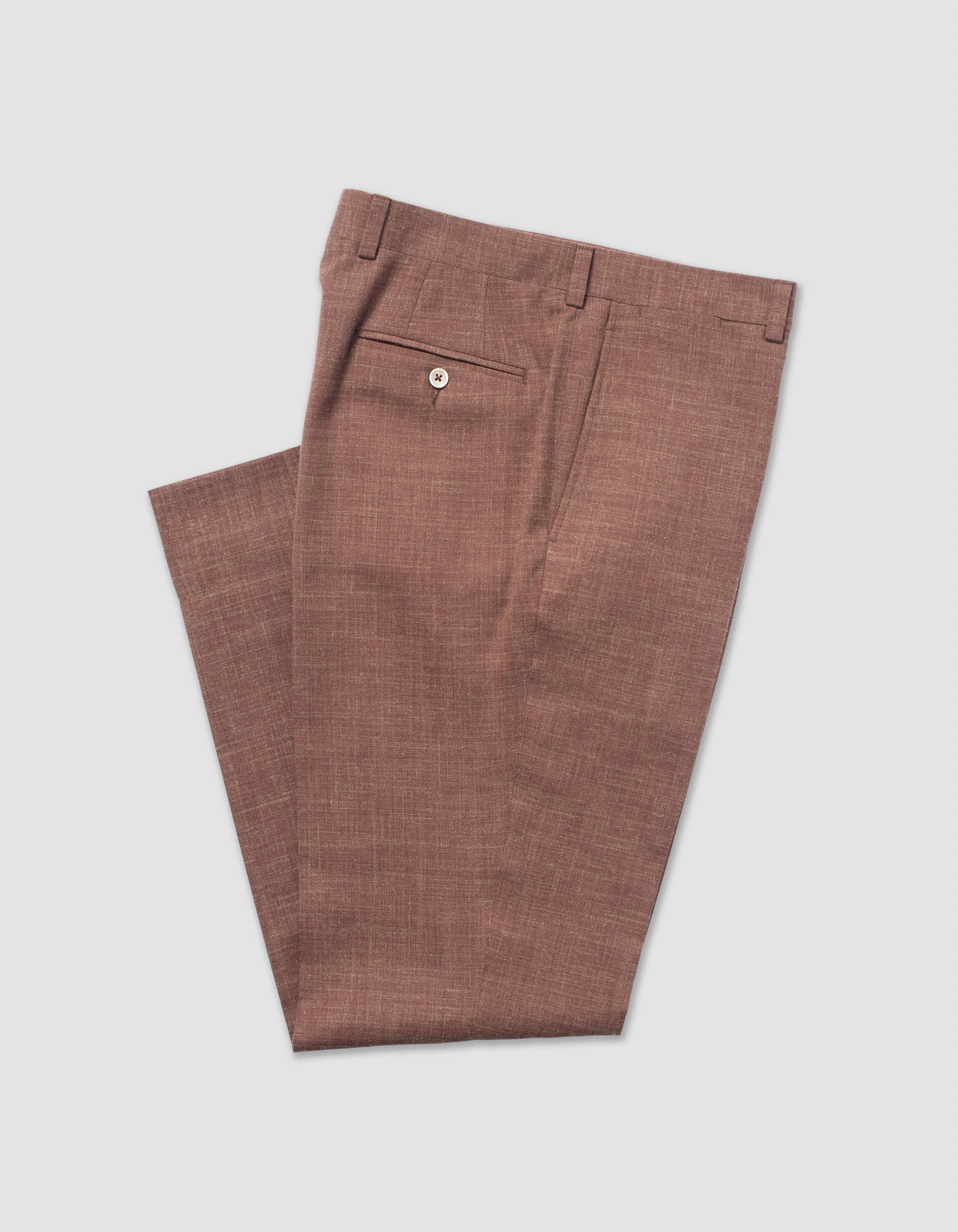 Crash Linen Trousers sold by J. Press