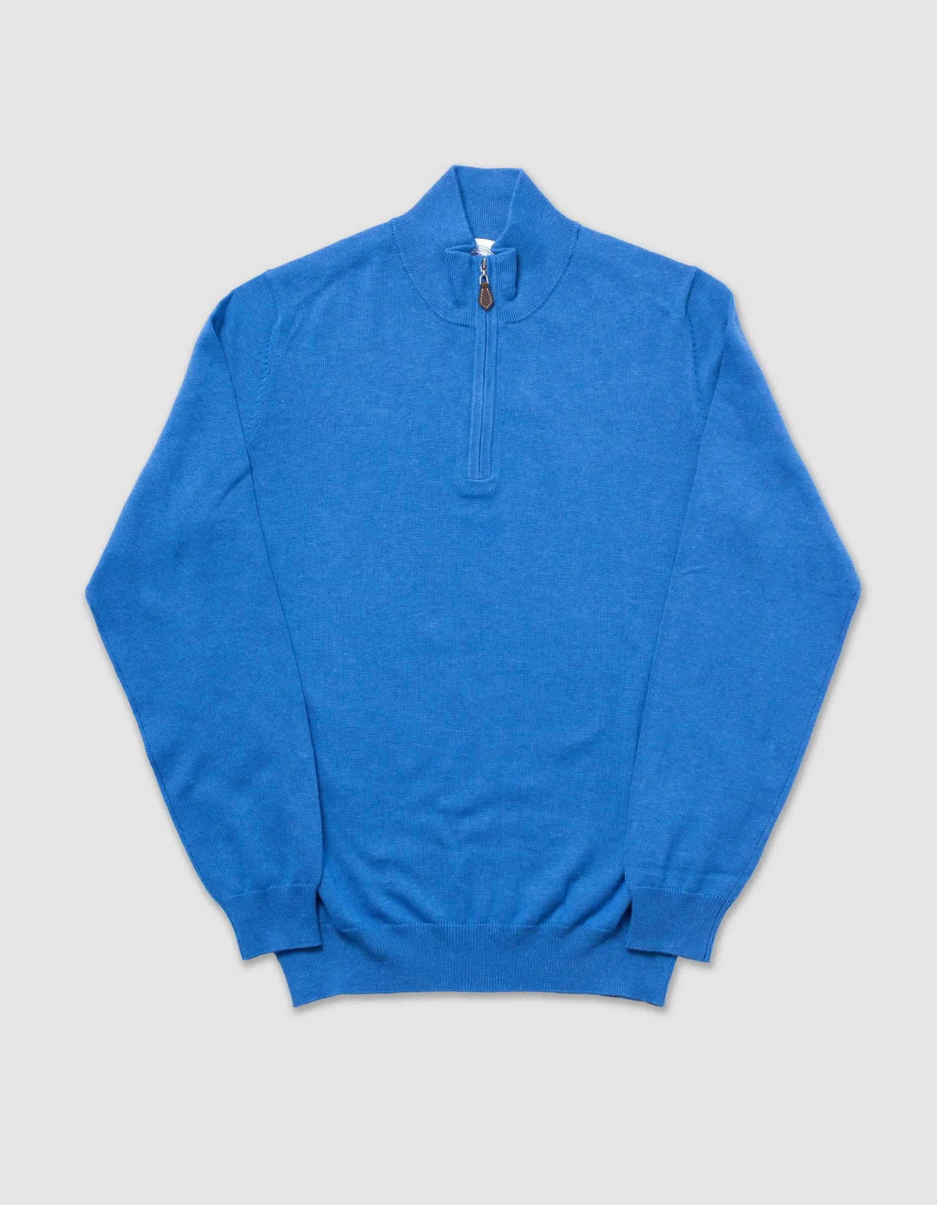 Cotton/Cashmere Quarter Zip Sweater sold by J. Press