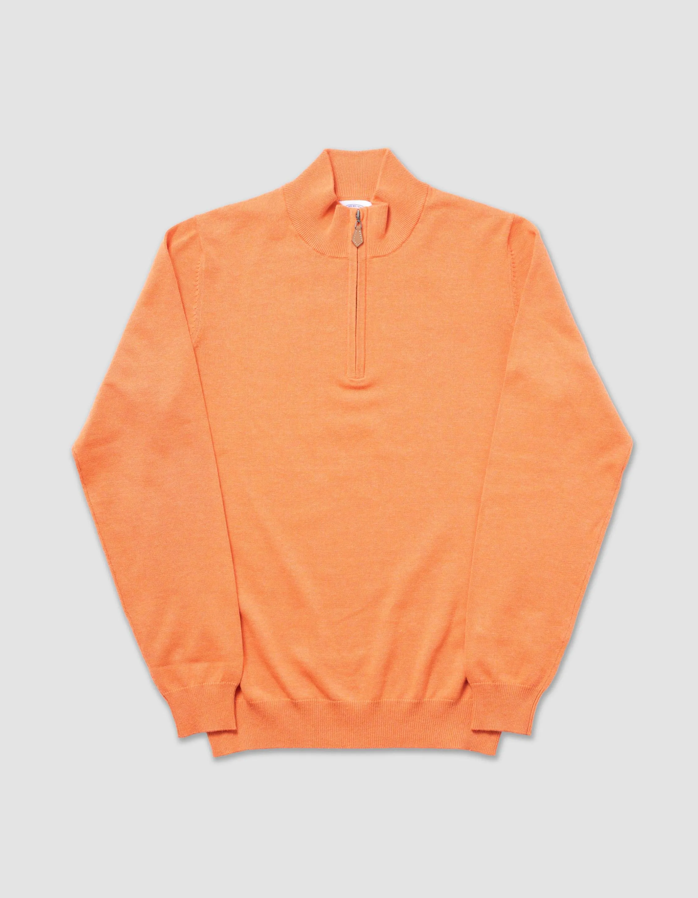 Cotton/Cashmere Quarter Zip Sweater sold by J. Press