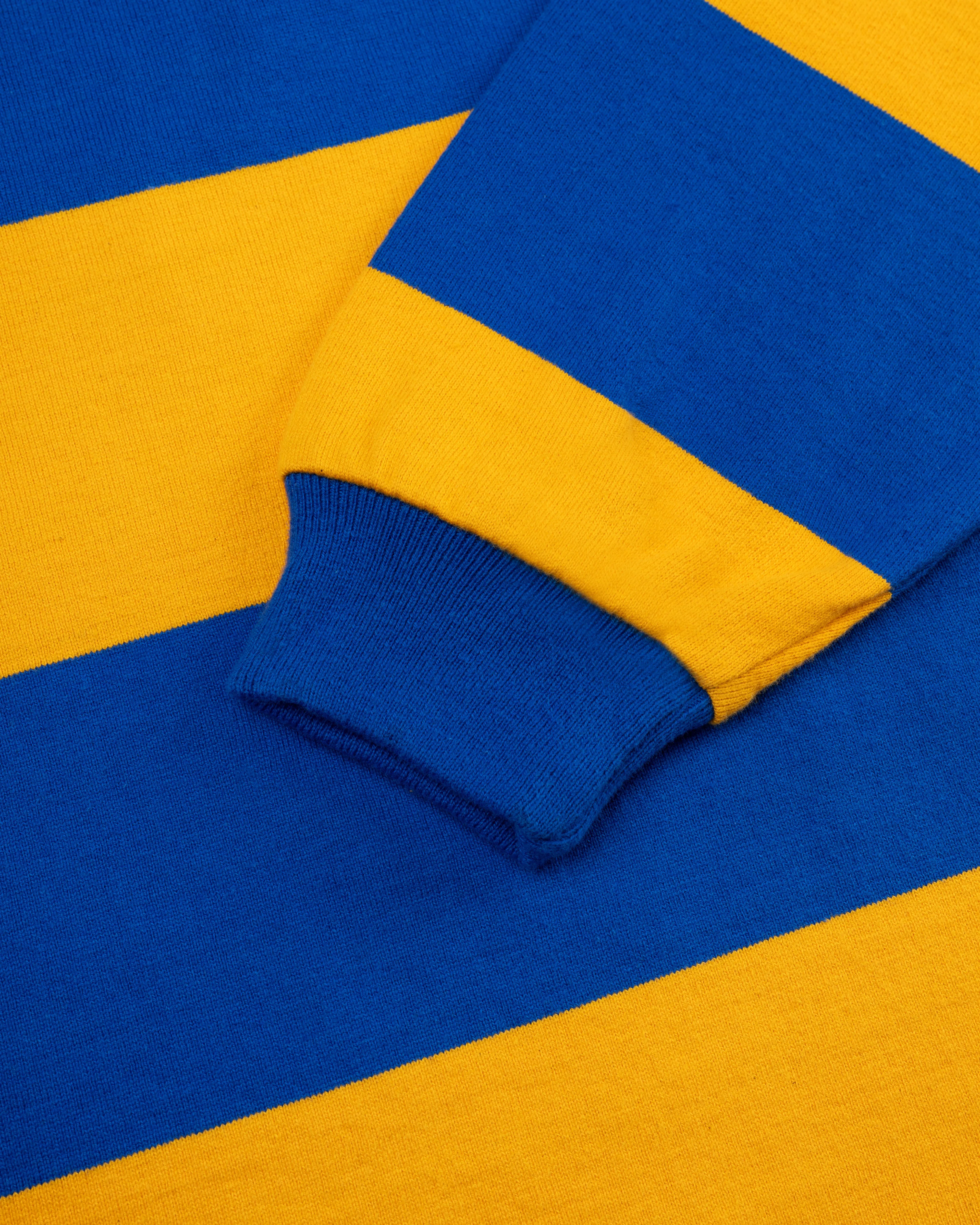 Made-in-USA Royal & Gold Guard Stripe Cotton Rugby sold by J. Press product image thumbnail 3