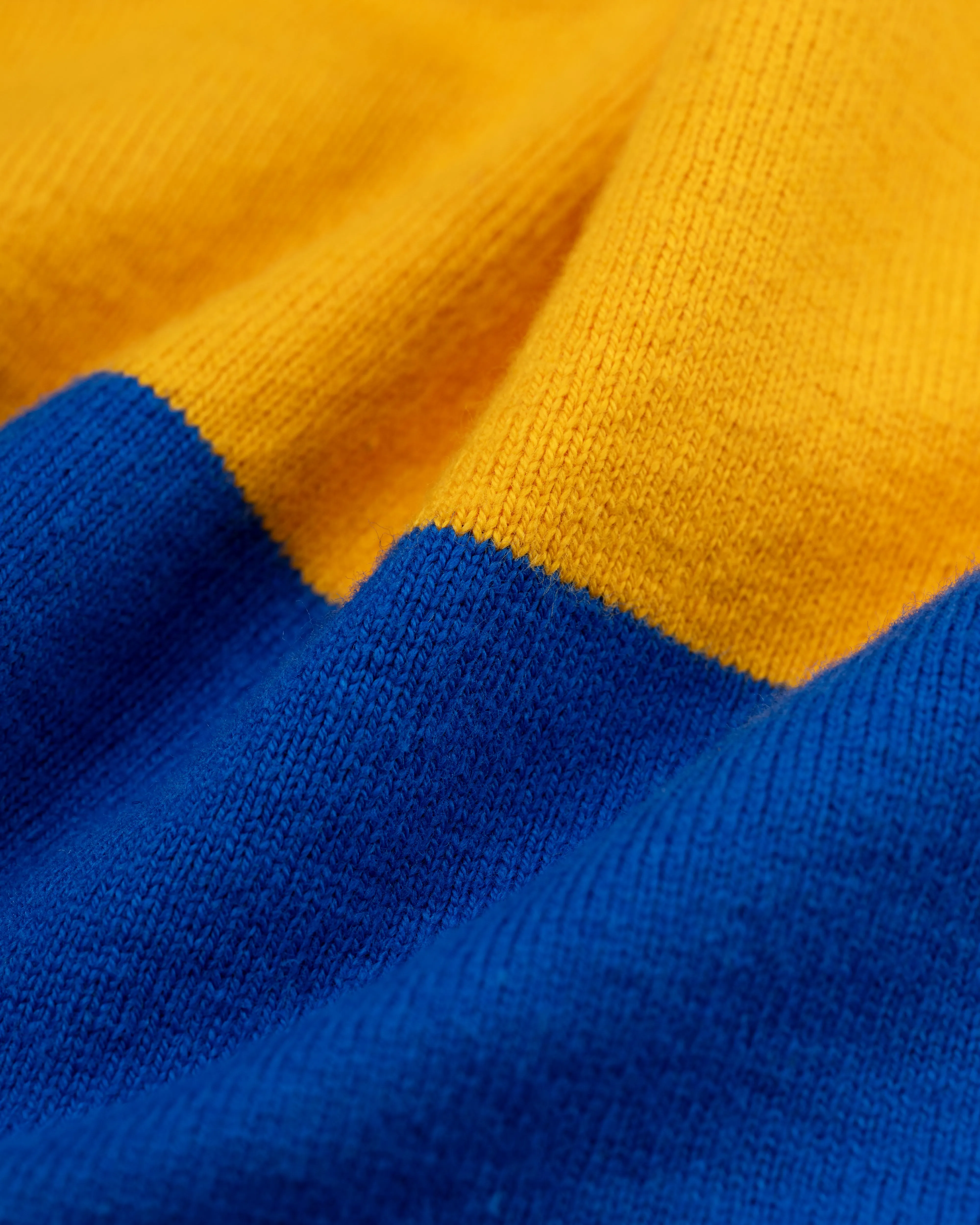 Made-in-USA Royal & Gold Guard Stripe Cotton Rugby sold by J. Press product image thumbnail 4