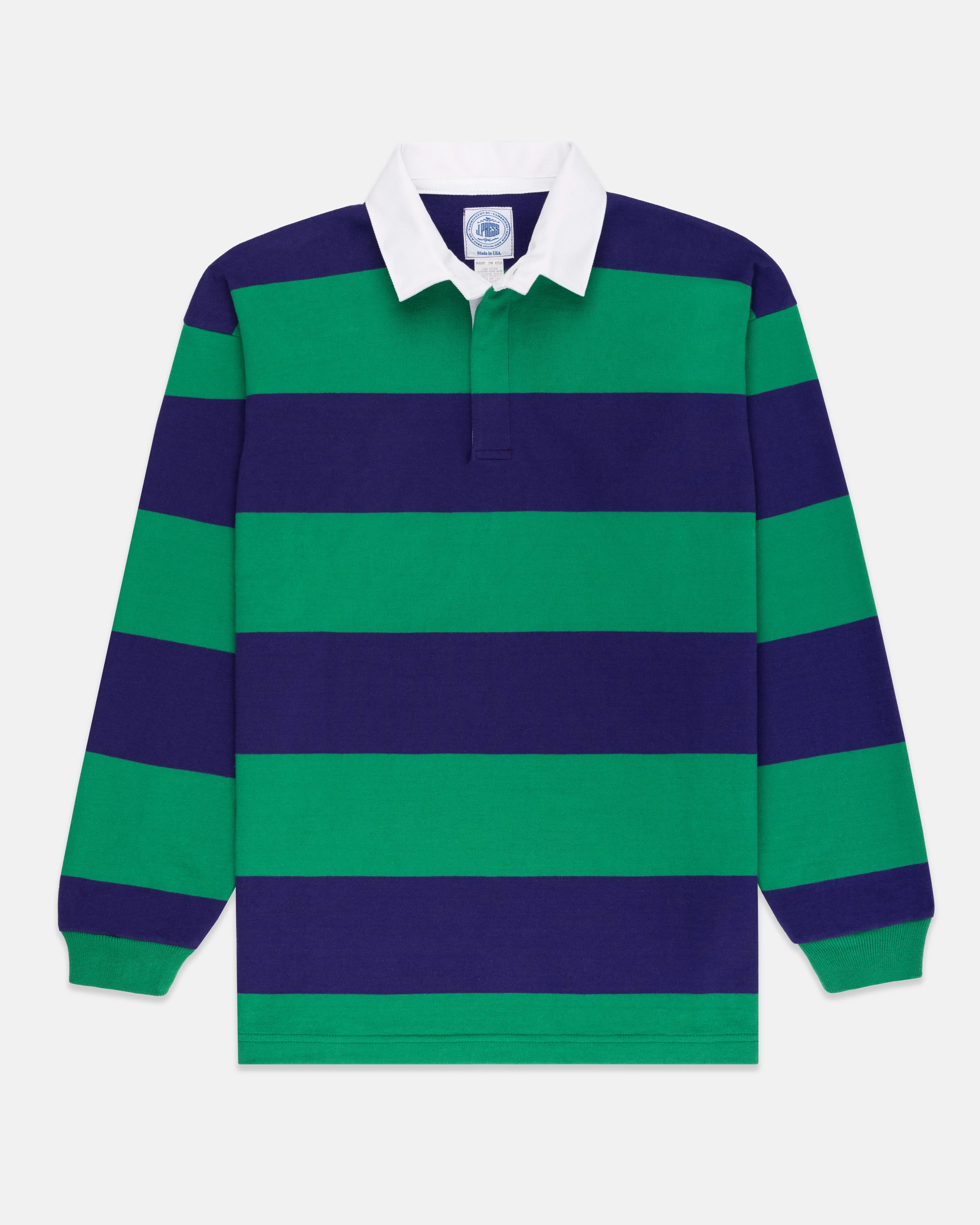 Classic Stripe Rugby Shirt sold by J. Press product image thumbnail 2