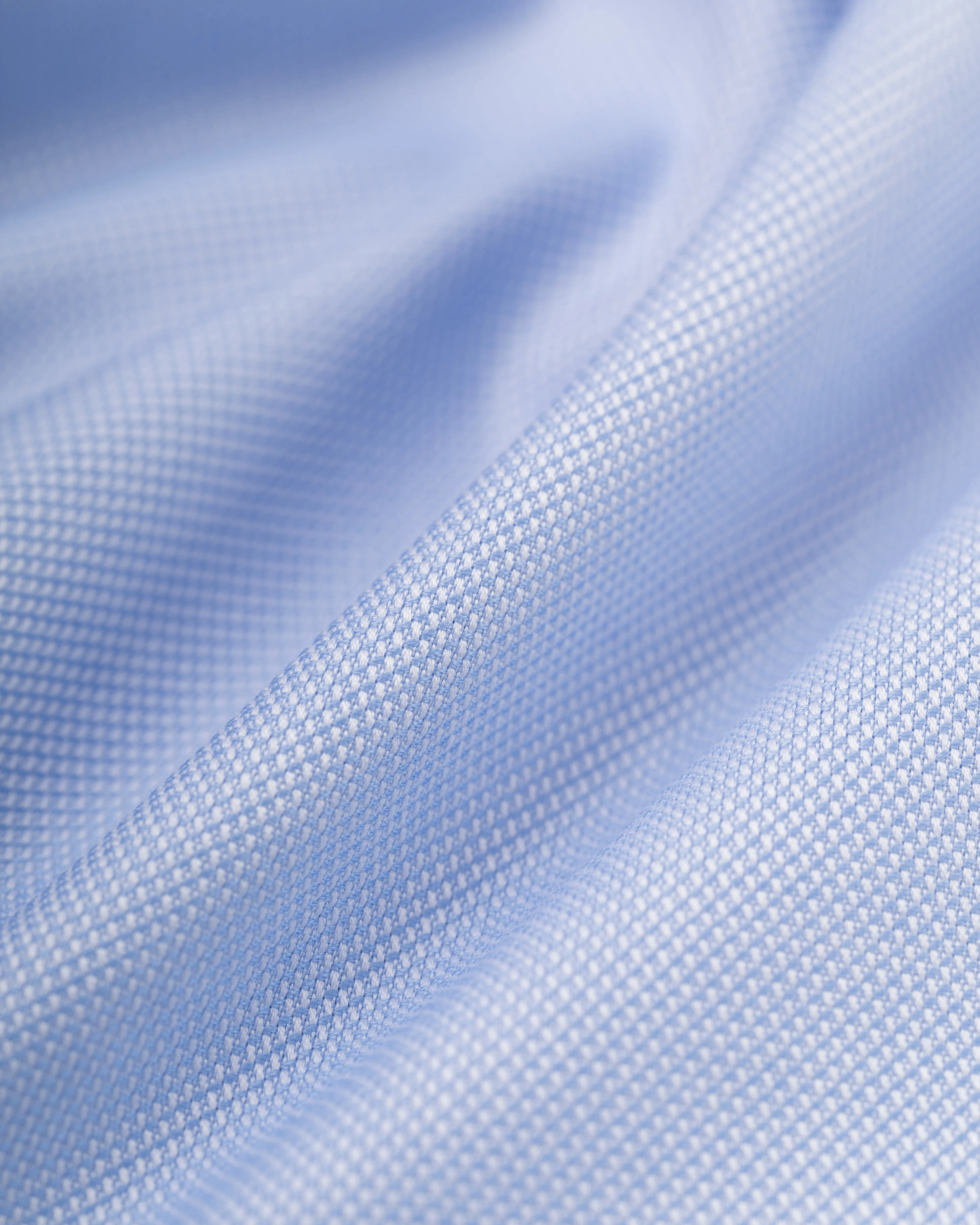 Made-in-USA Thomas Mason Blue Royal Oxford Button Down Shirt - Regular Fit sold by J. Press product image thumbnail 5