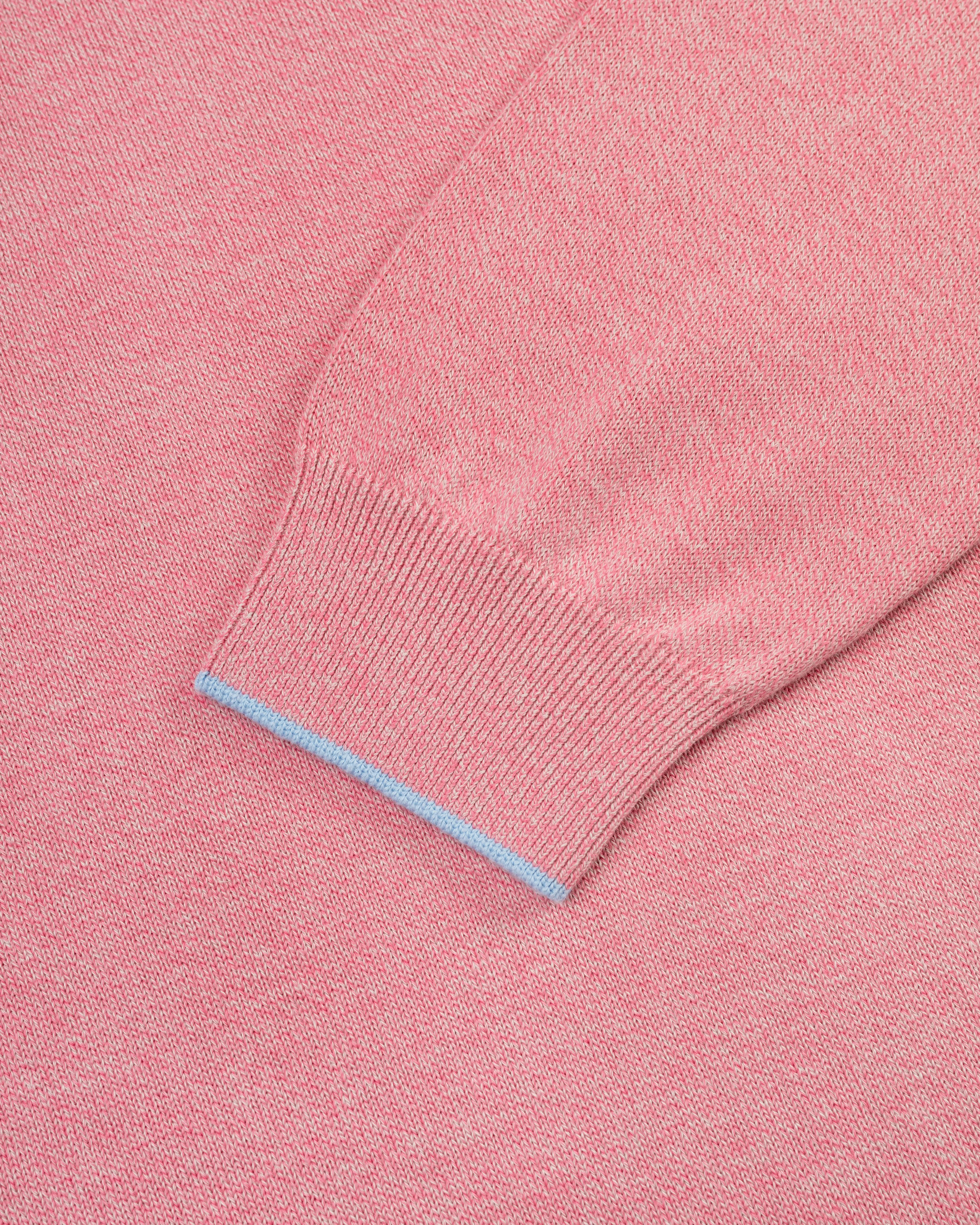 Cotton Crewneck Tipped Sweater sold by J. Press product image thumbnail 3