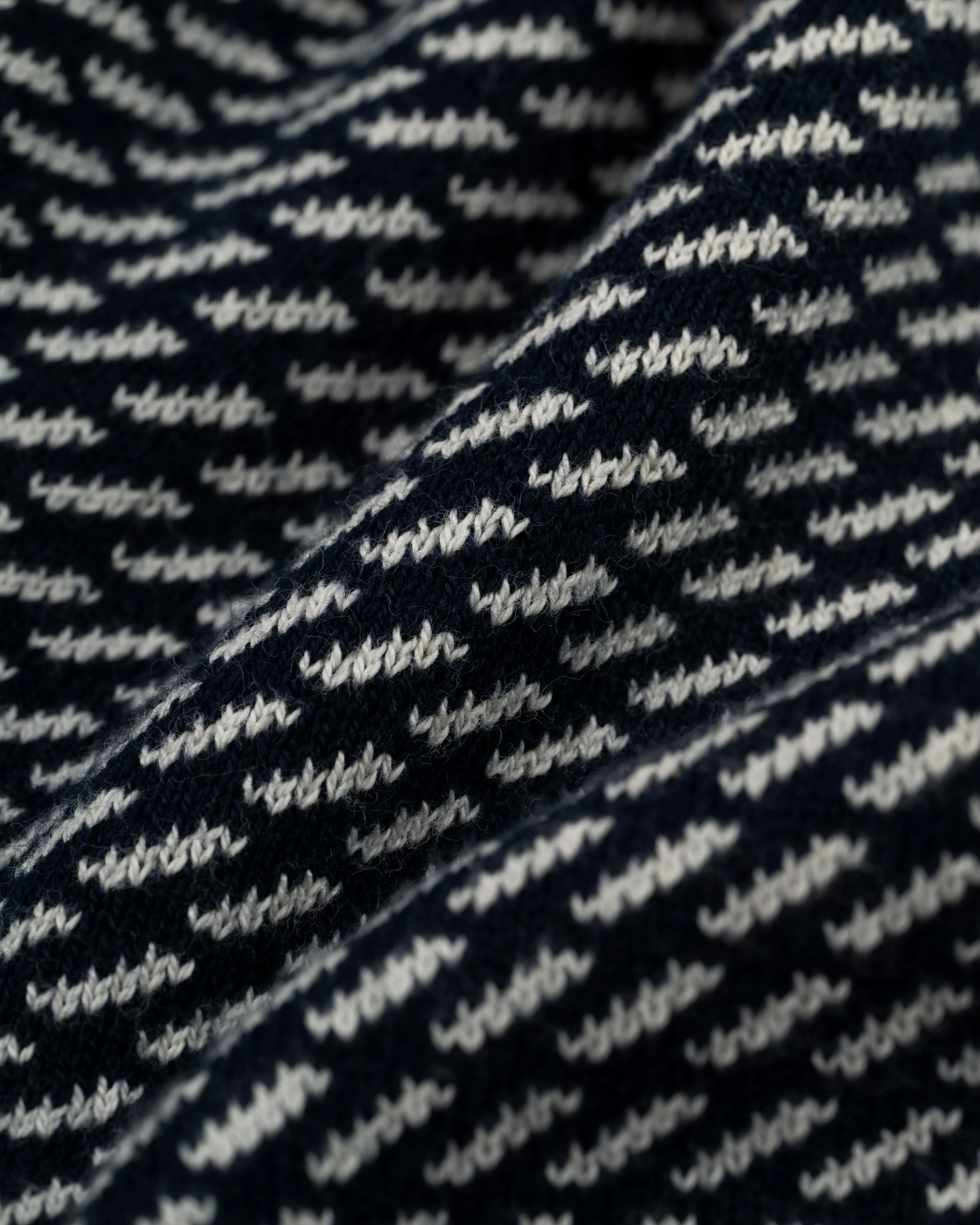 Tic Pattern Quarter Zip Sweater sold by J. Press product image thumbnail 5