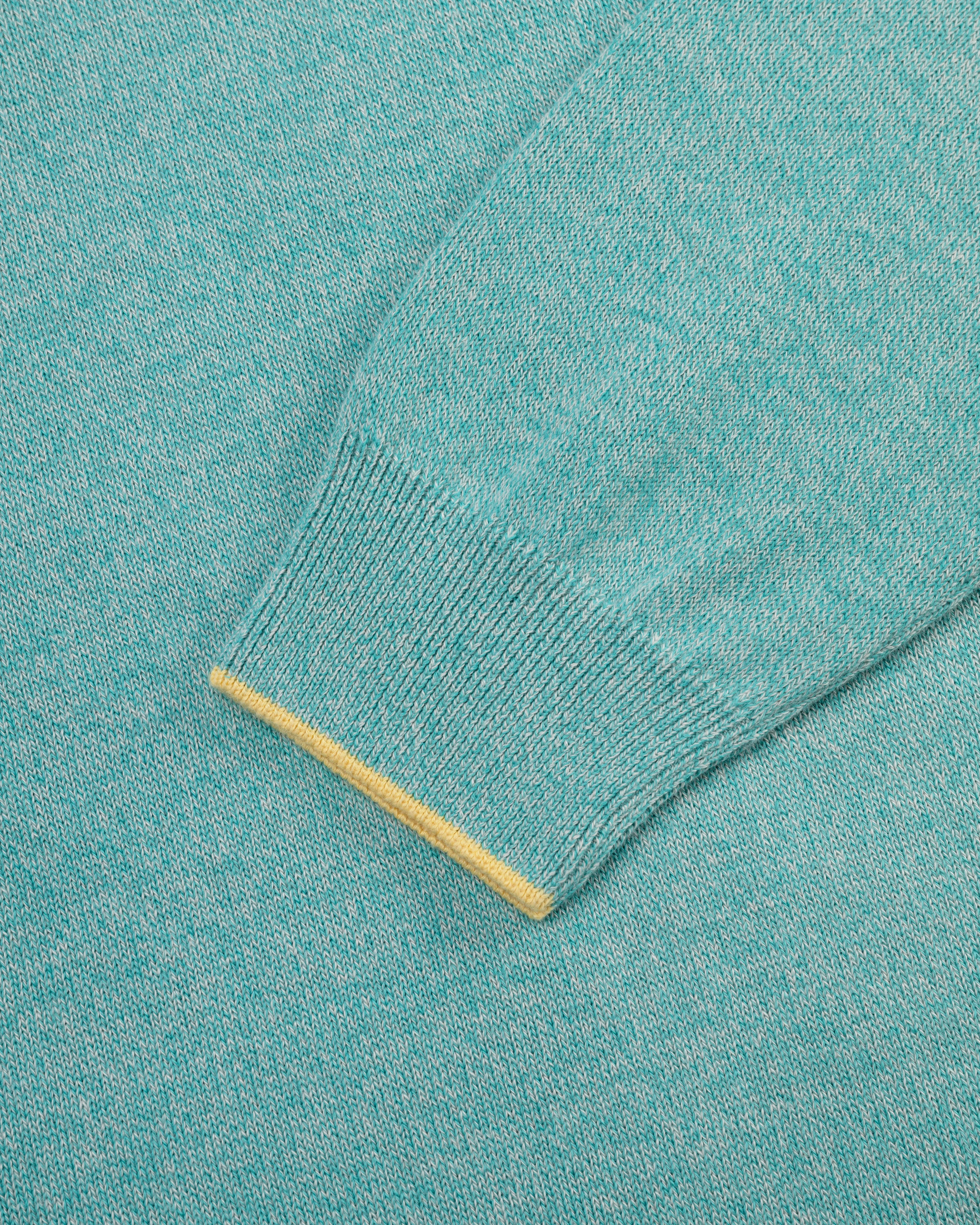 Cotton Crewneck Tipped Sweater sold by J. Press product image thumbnail 3