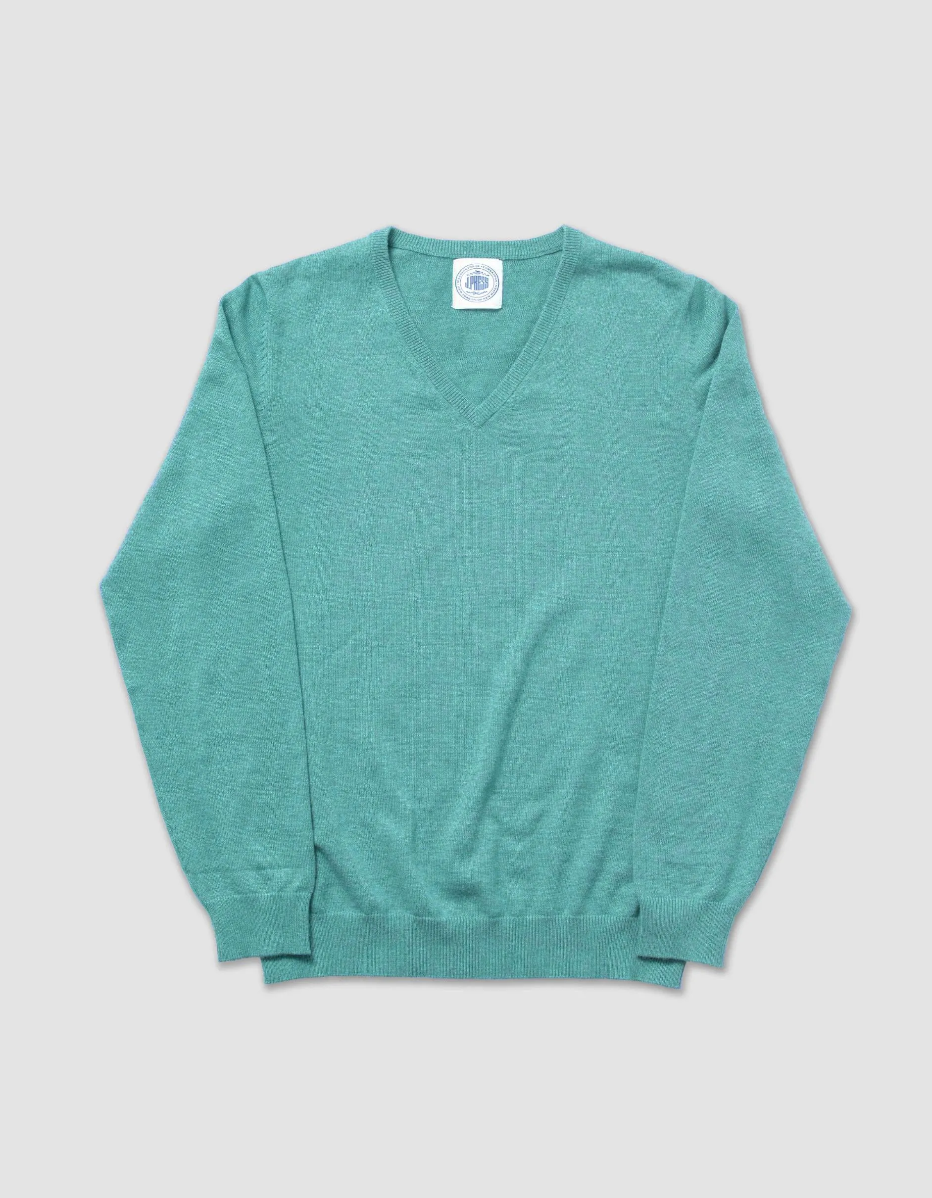 Cotton/Cashmere V-Neck Sweater sold by J. Press
